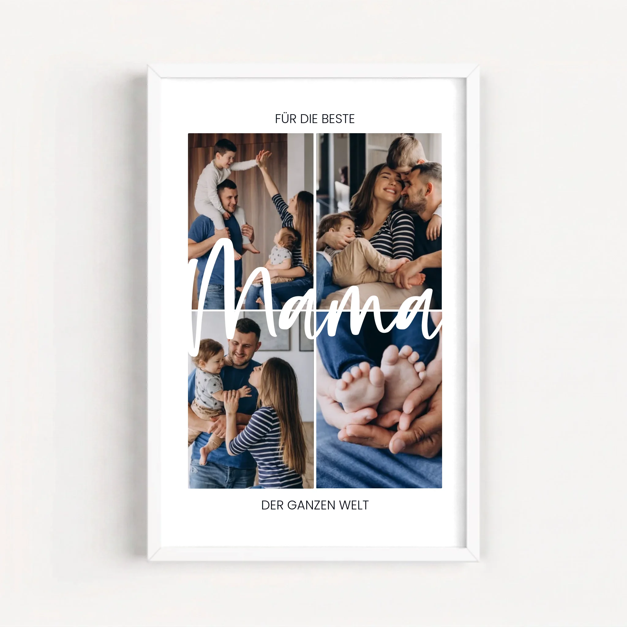 Live Mockup - Frame Poster - White - 40x60