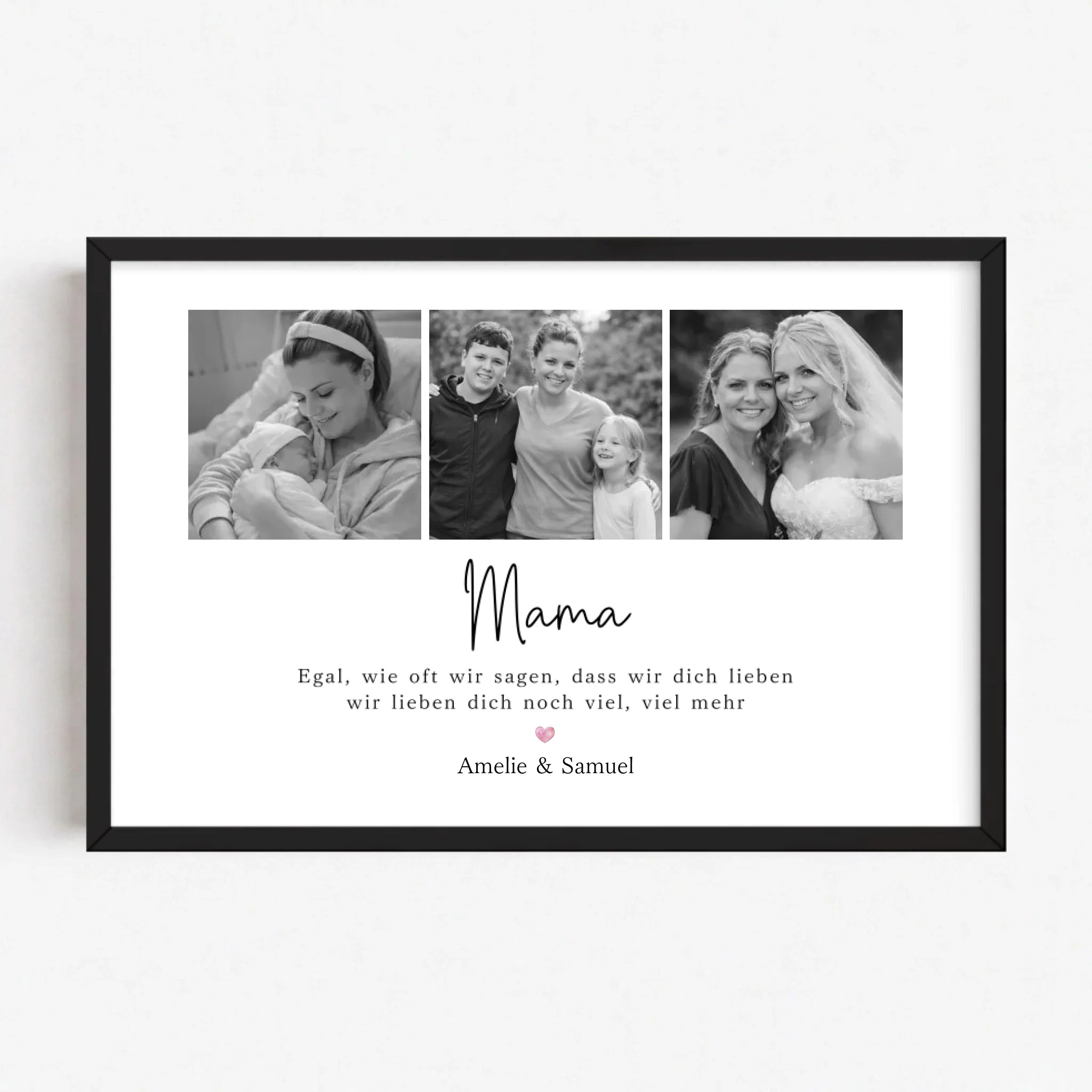 Live Mockup - Frame Poster - Black - 60x40