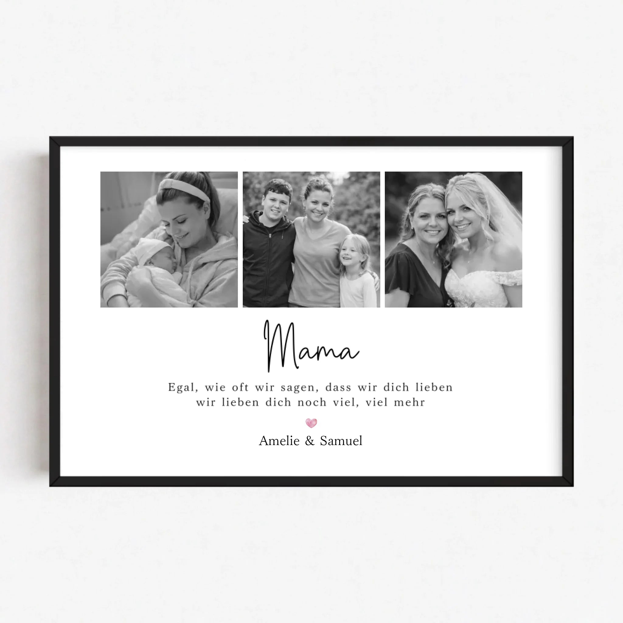 Live Mockup - Frame Poster - Black - 90x60