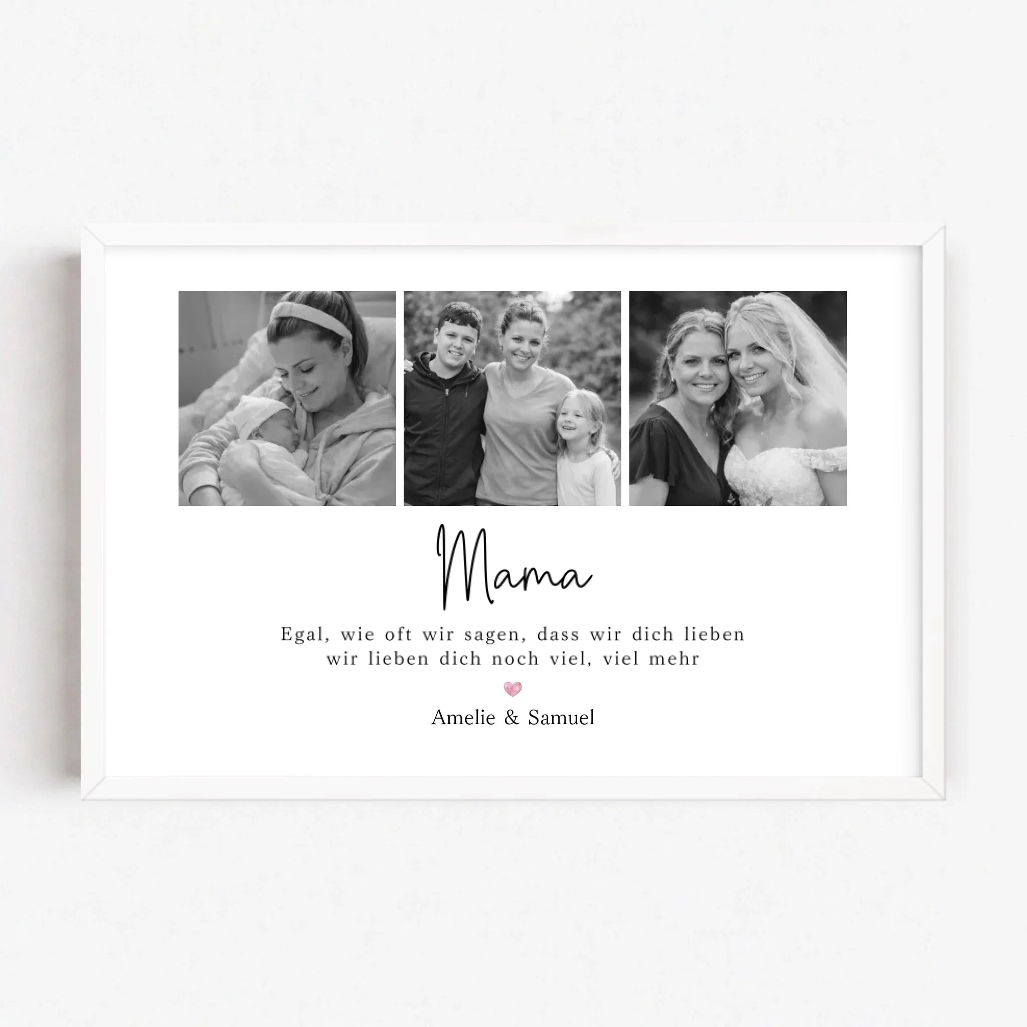 Live Mockup - Frame Poster - White - 60x40
