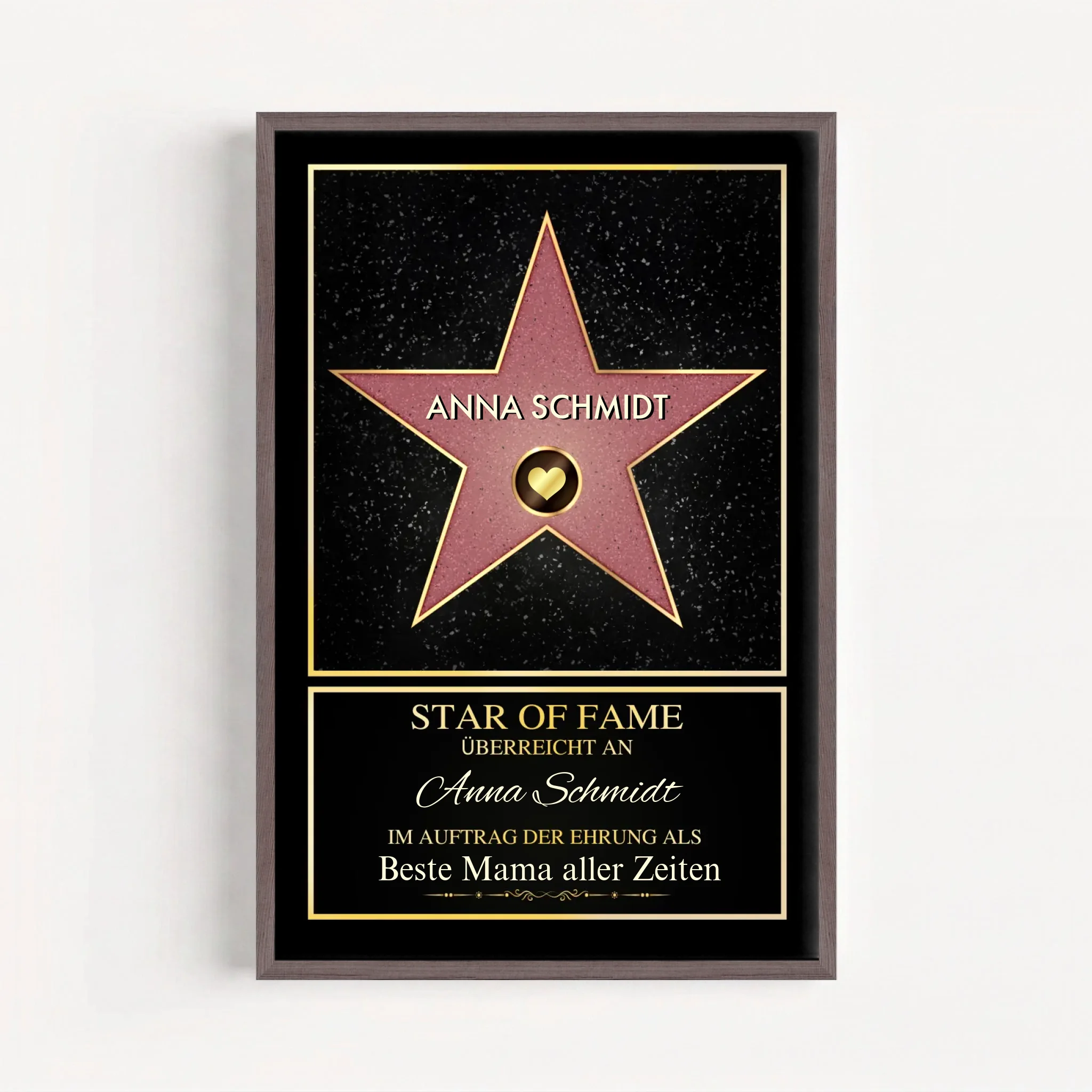 Live Mockup - Frame Poster - Wood - 60x90