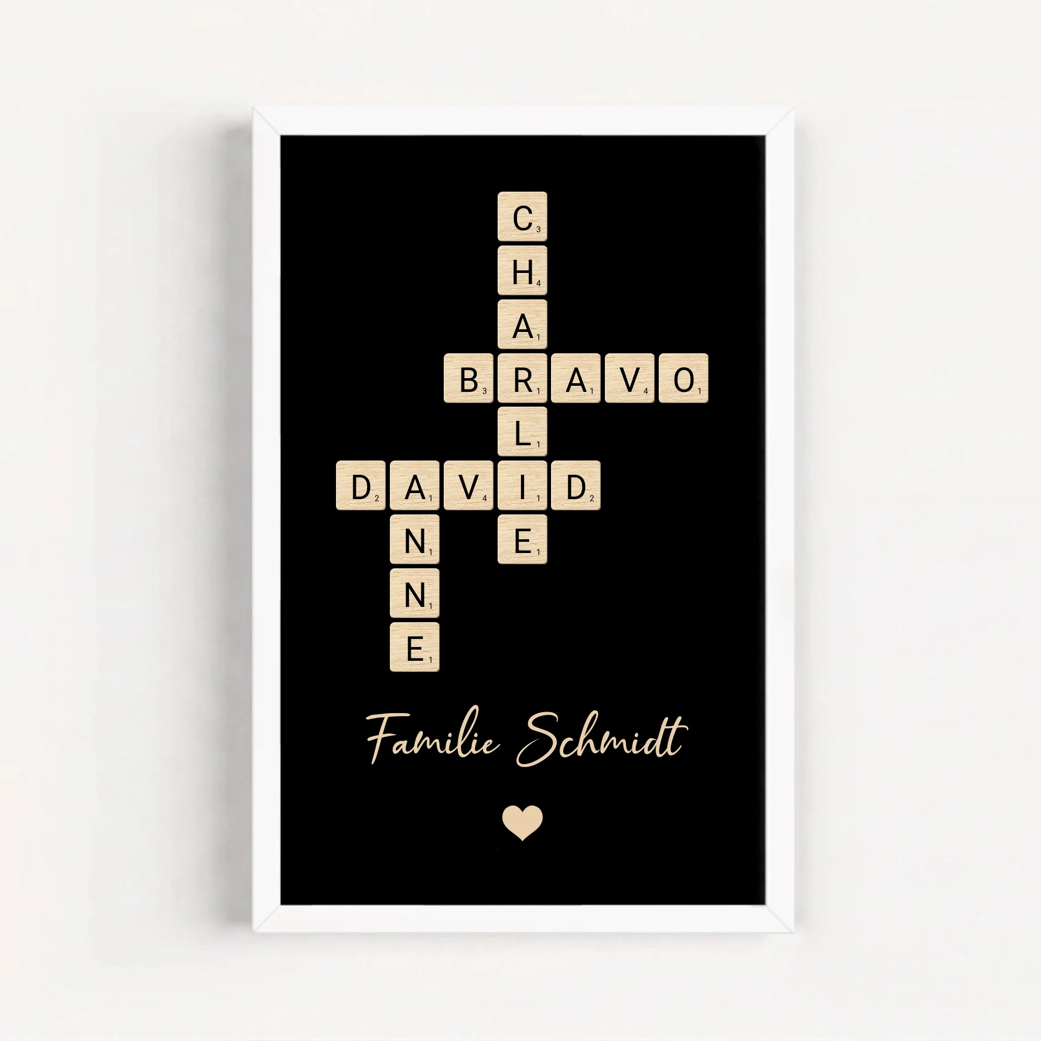 Live Mockup - Frame Poster - White - 20x30