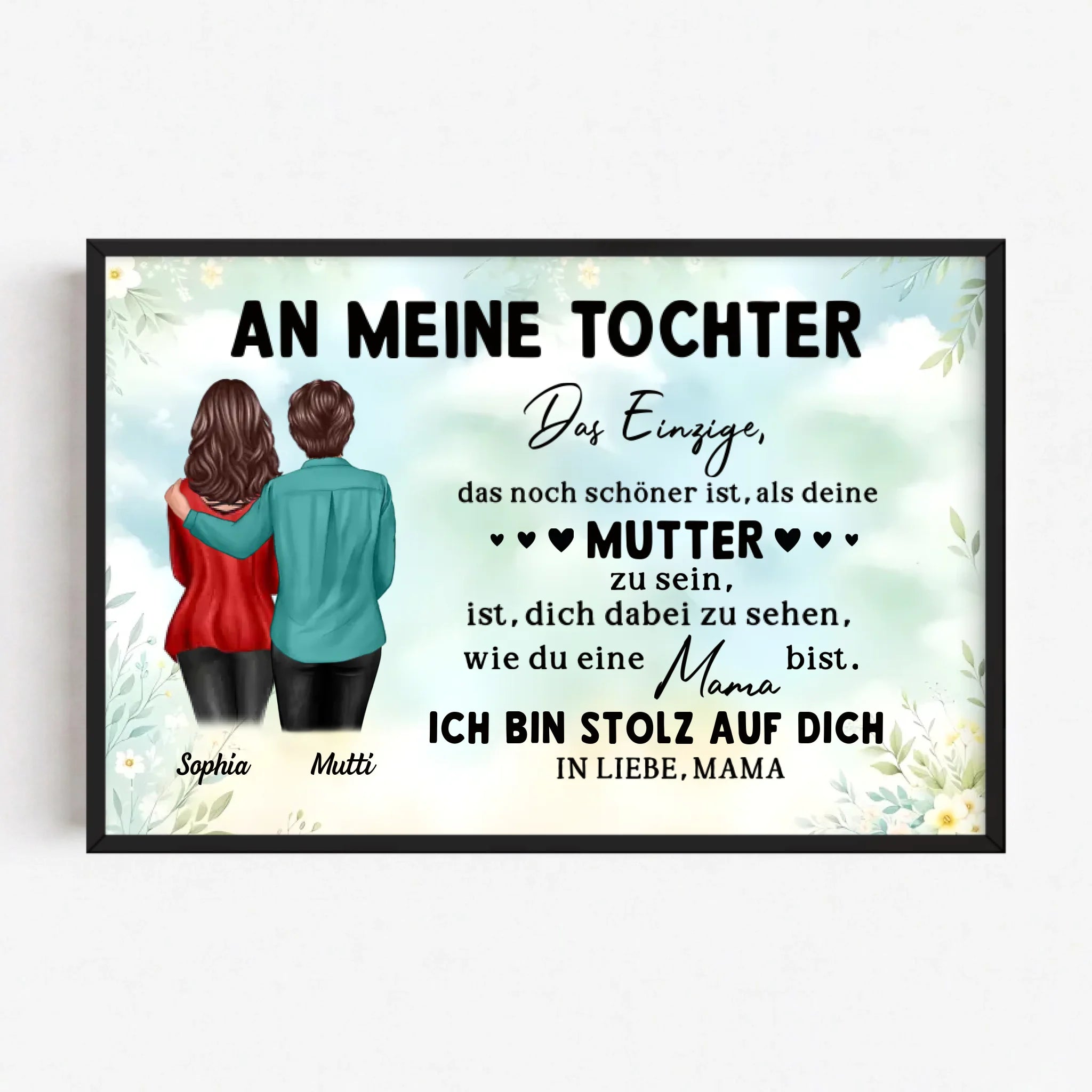 Live Mockup - Frame Poster - Black - 90x60