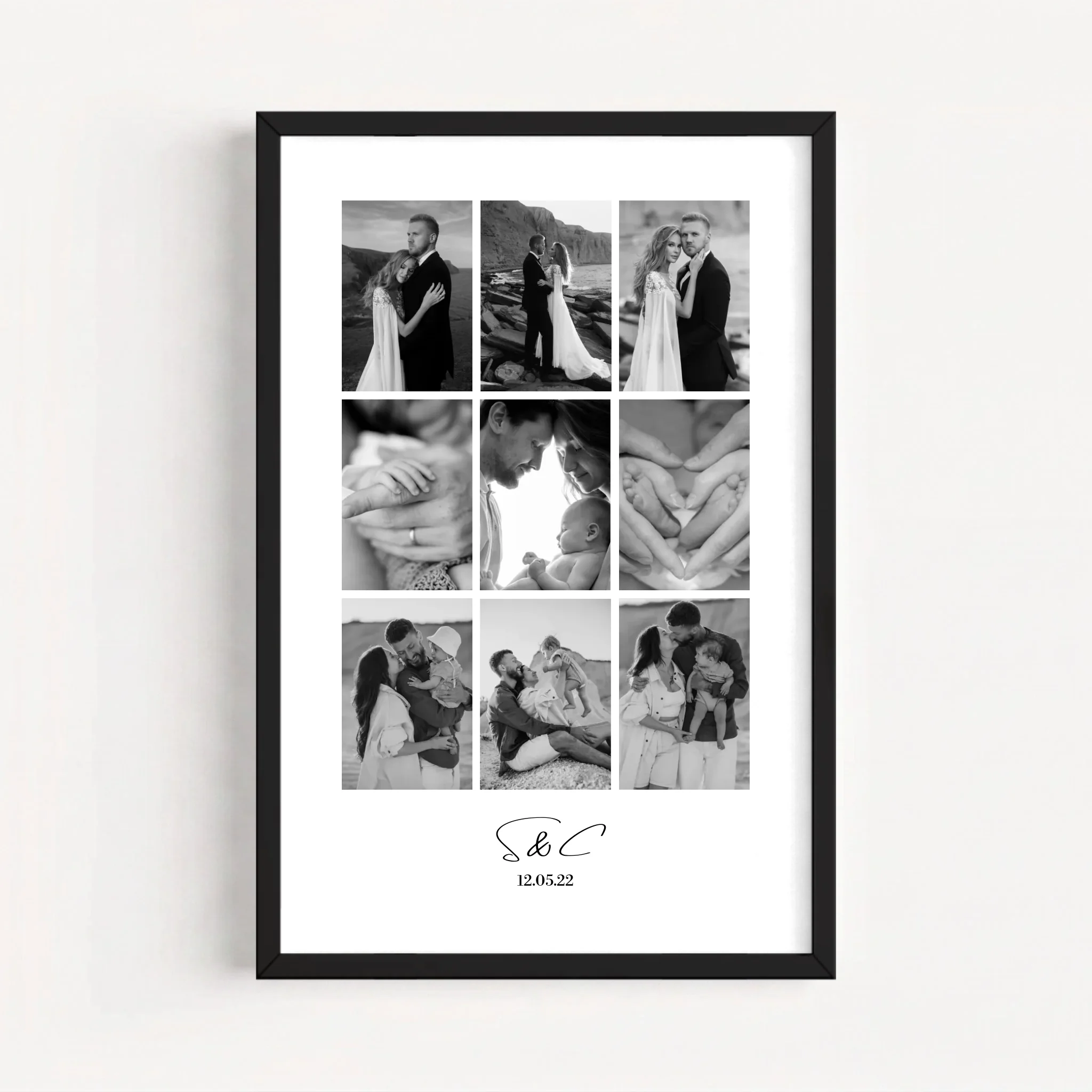 Live Mockup - Frame Poster - Black - 40x60