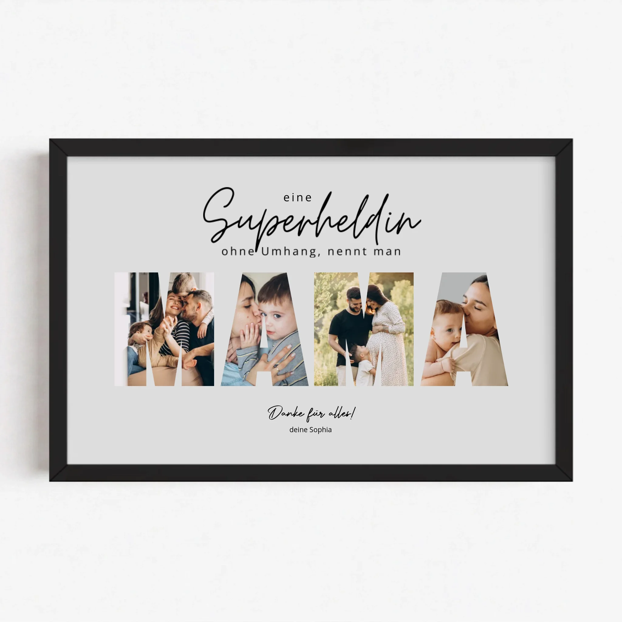 Live Mockup - Frame Poster - Black - 30x20