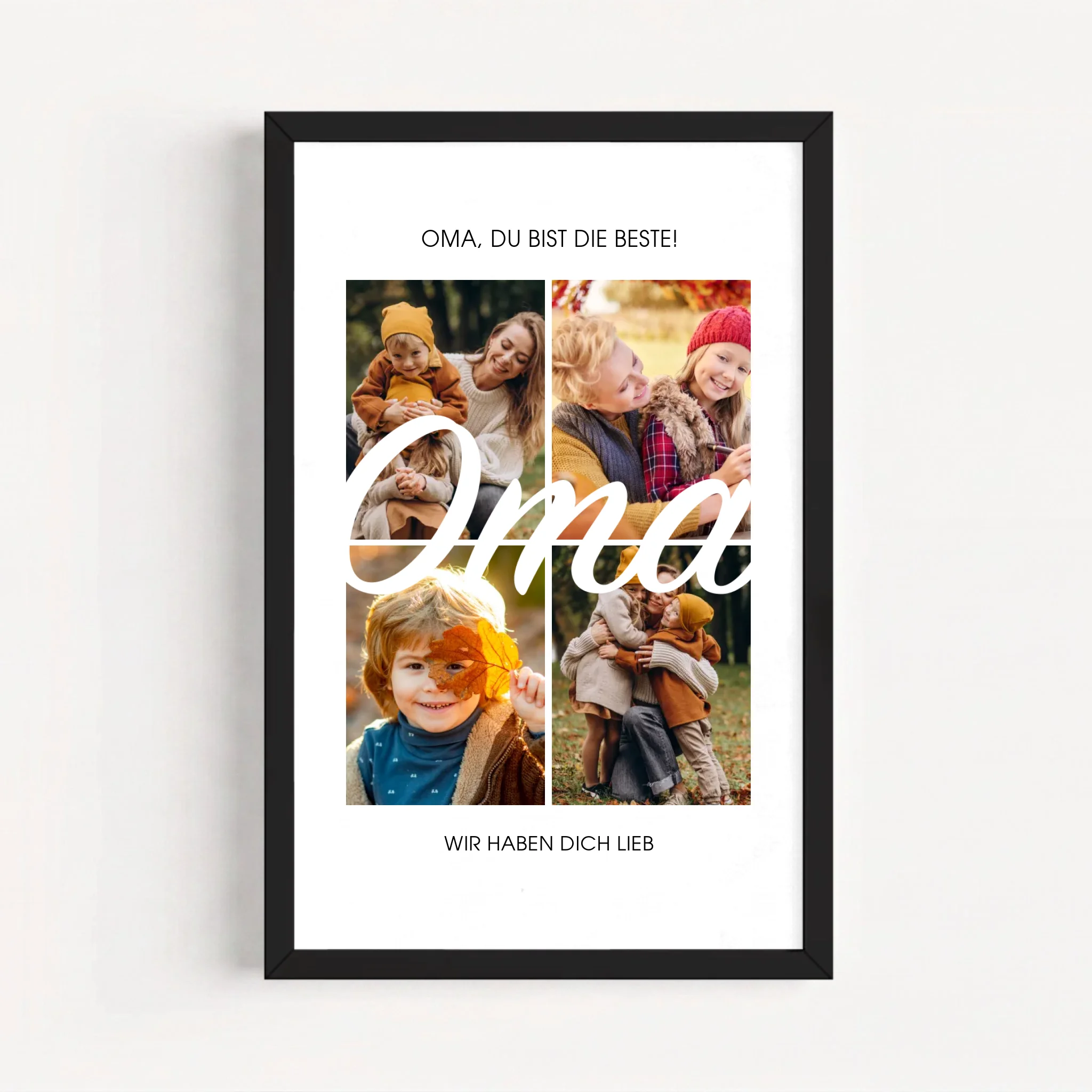 Live Mockup - Frame Poster - Black - 20x30