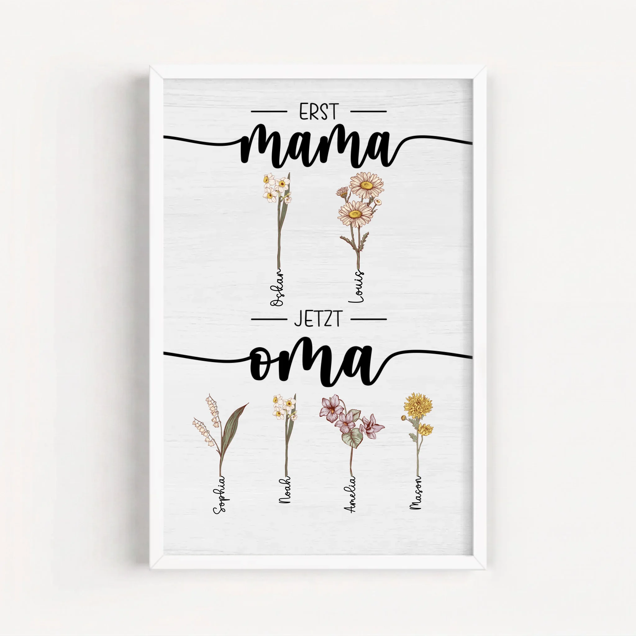 Live Mockup - Frame Poster - White - 40x60