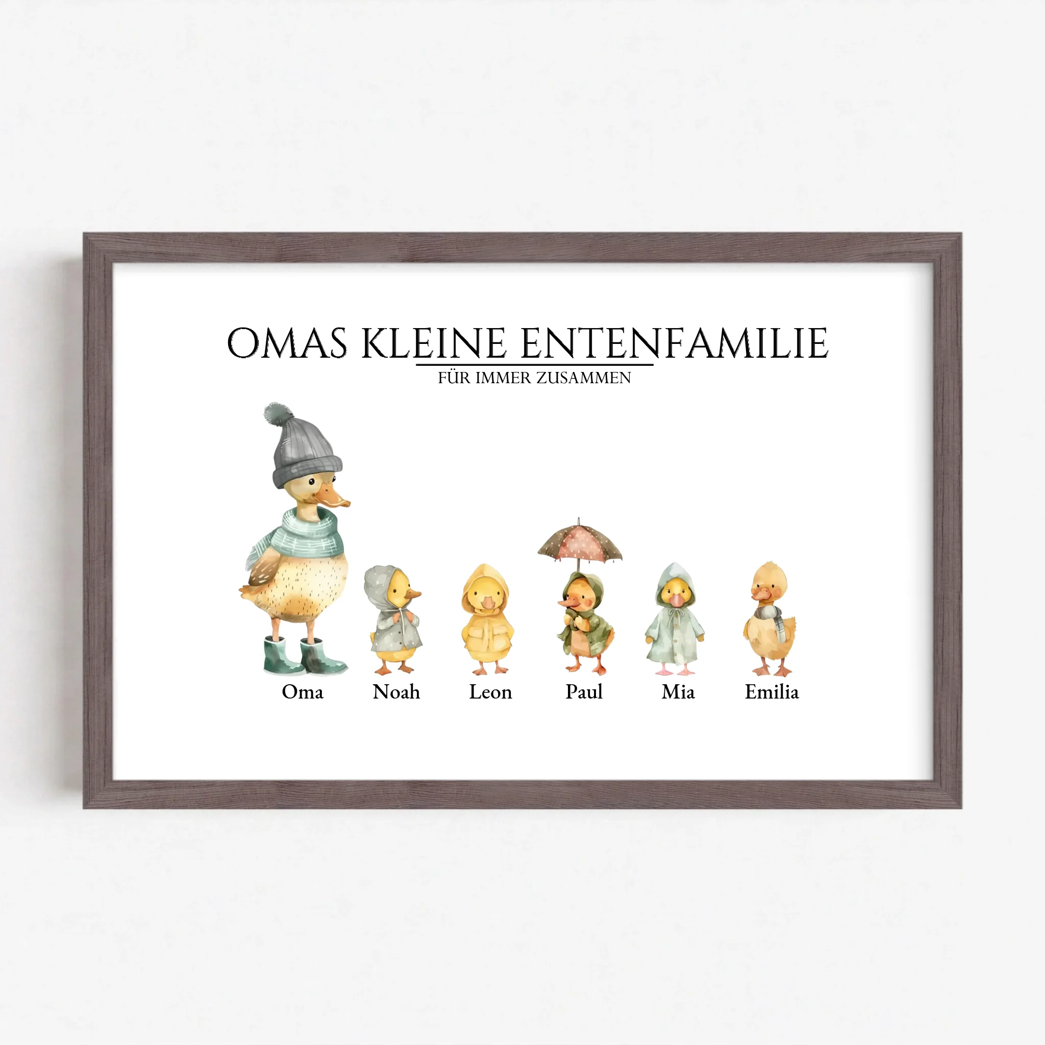 Live Mockup - Frame Poster - Wood - 30x20