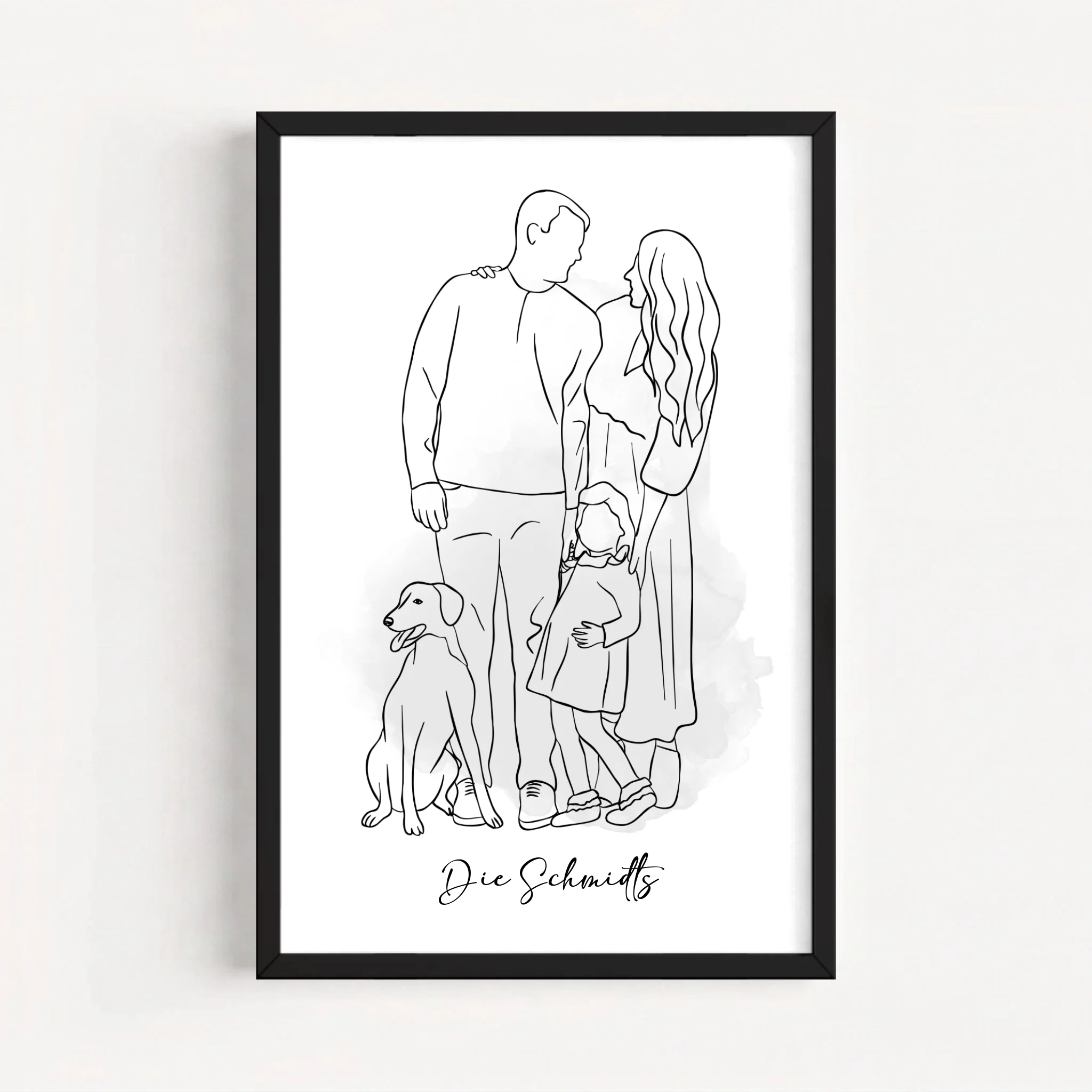 Live Mockup - Frame Poster - Black - 40x60