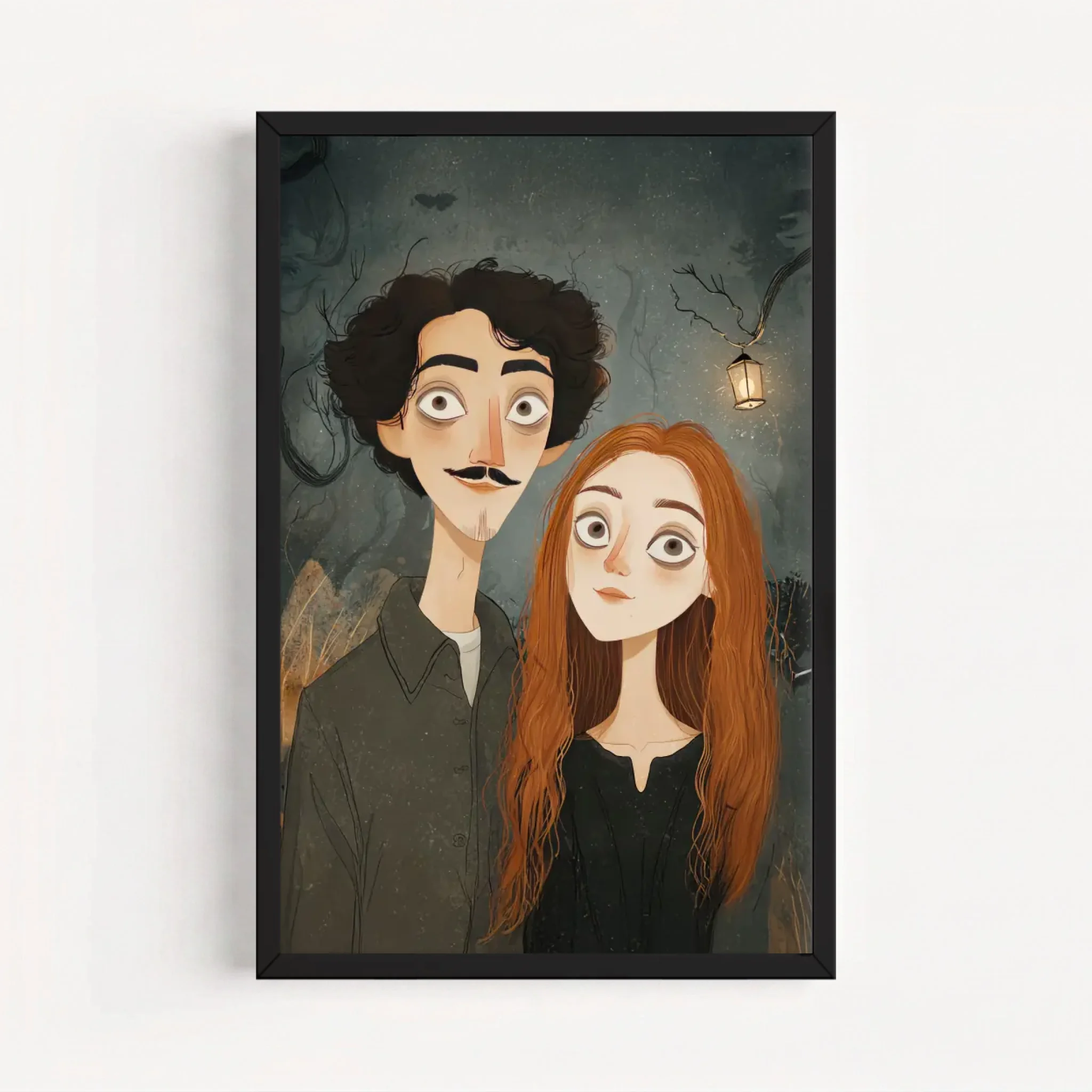 Live Mockup - Frame Poster - Black - 40x60