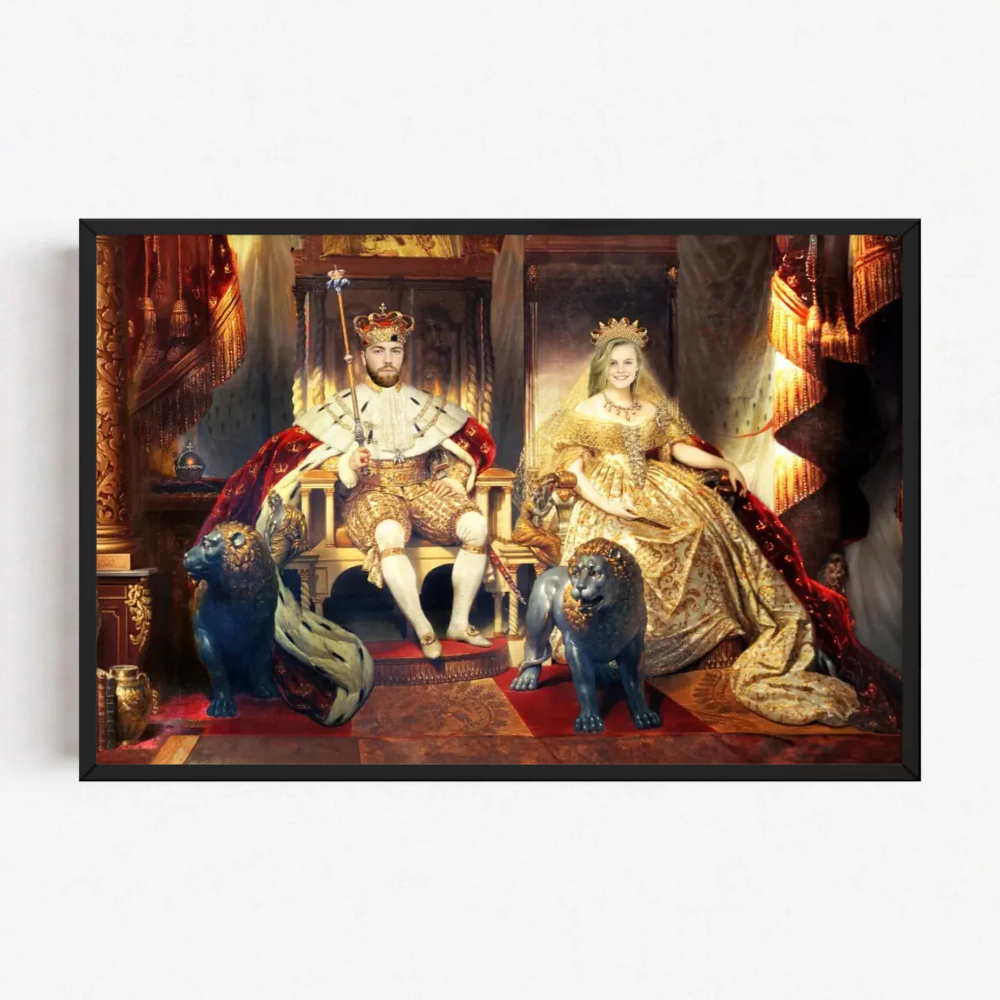 Live Mockup - Frame Poster - Black - 90x60