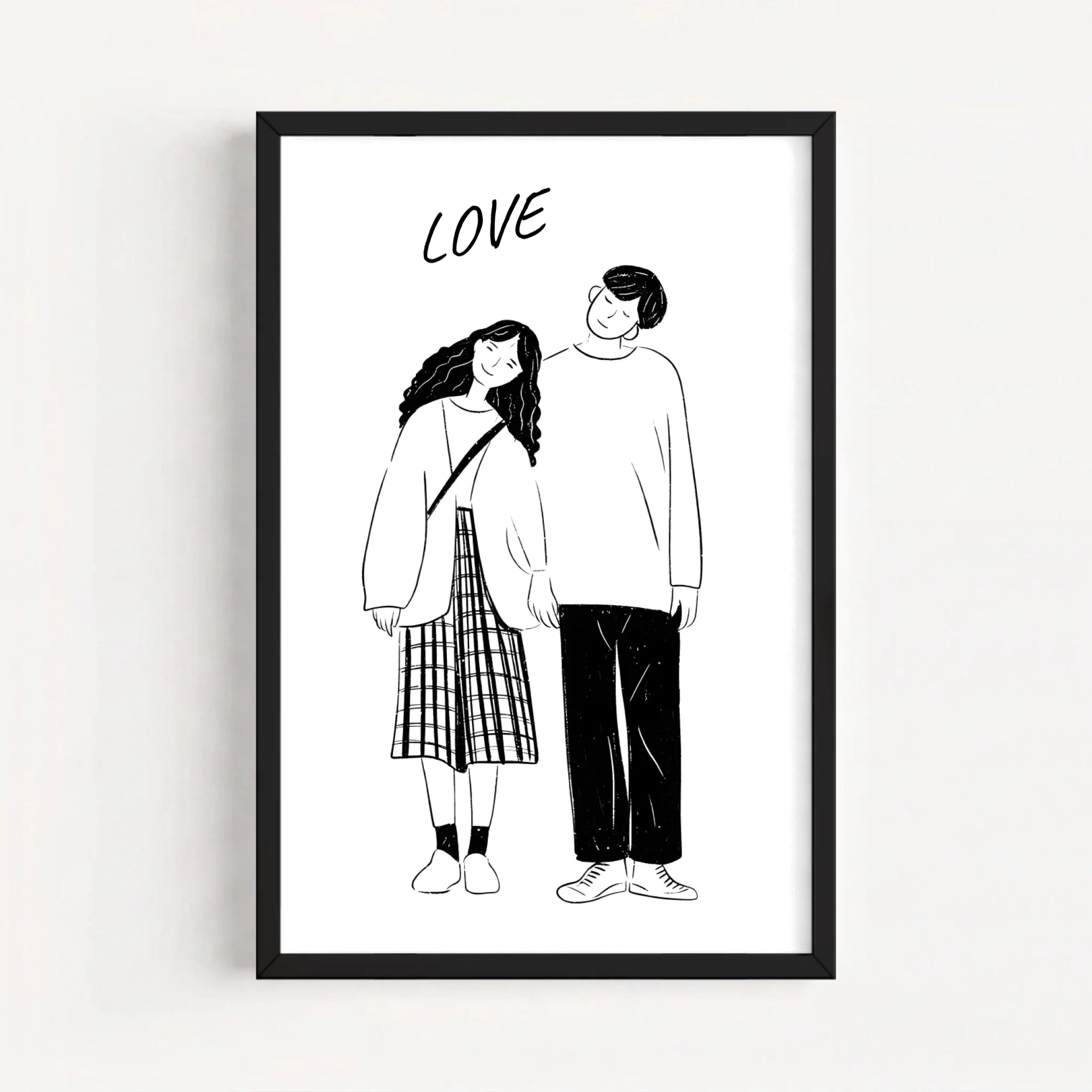 Live Mockup - Frame Poster - Black - 40x60