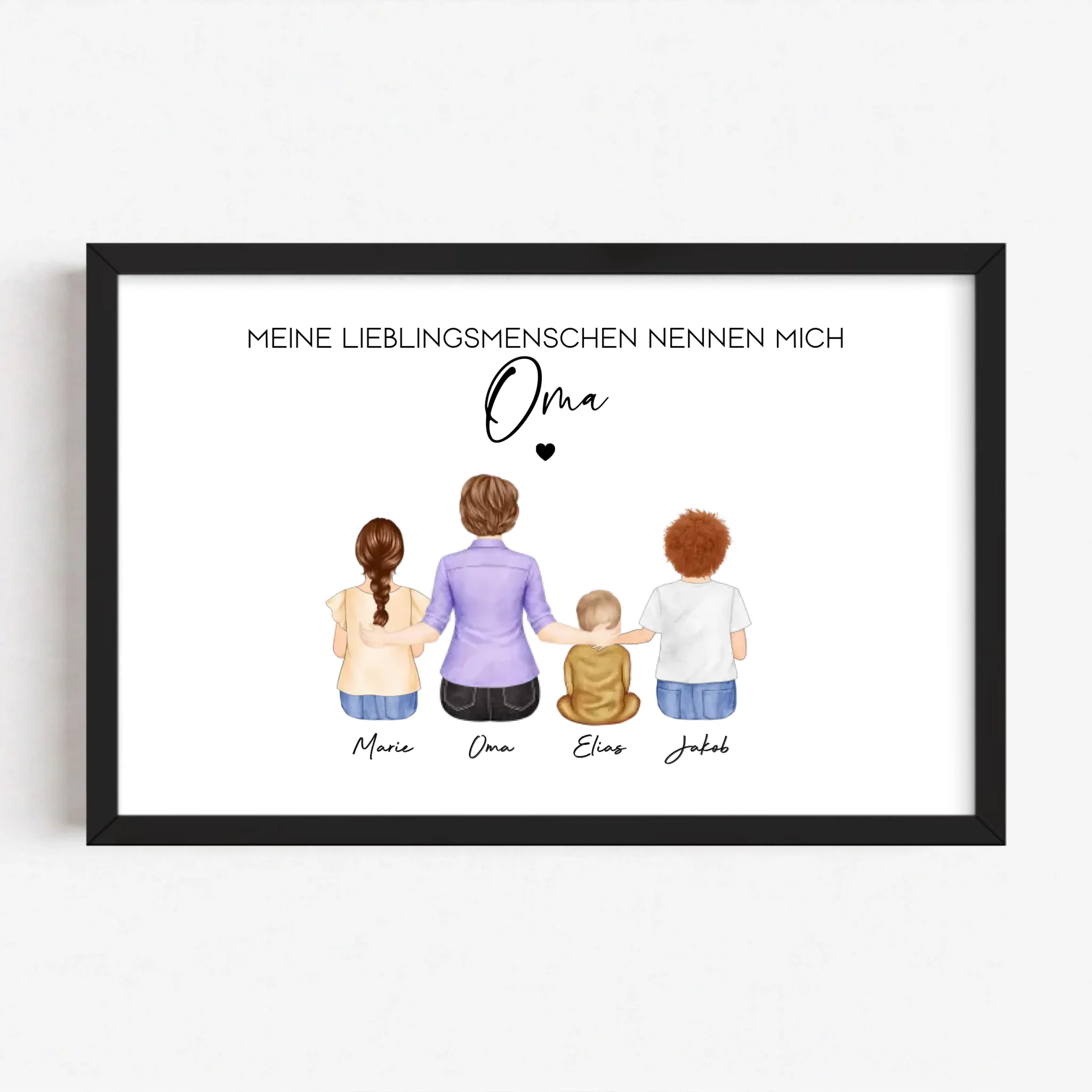 Live Mockup - Frame Poster - Black - 30x20