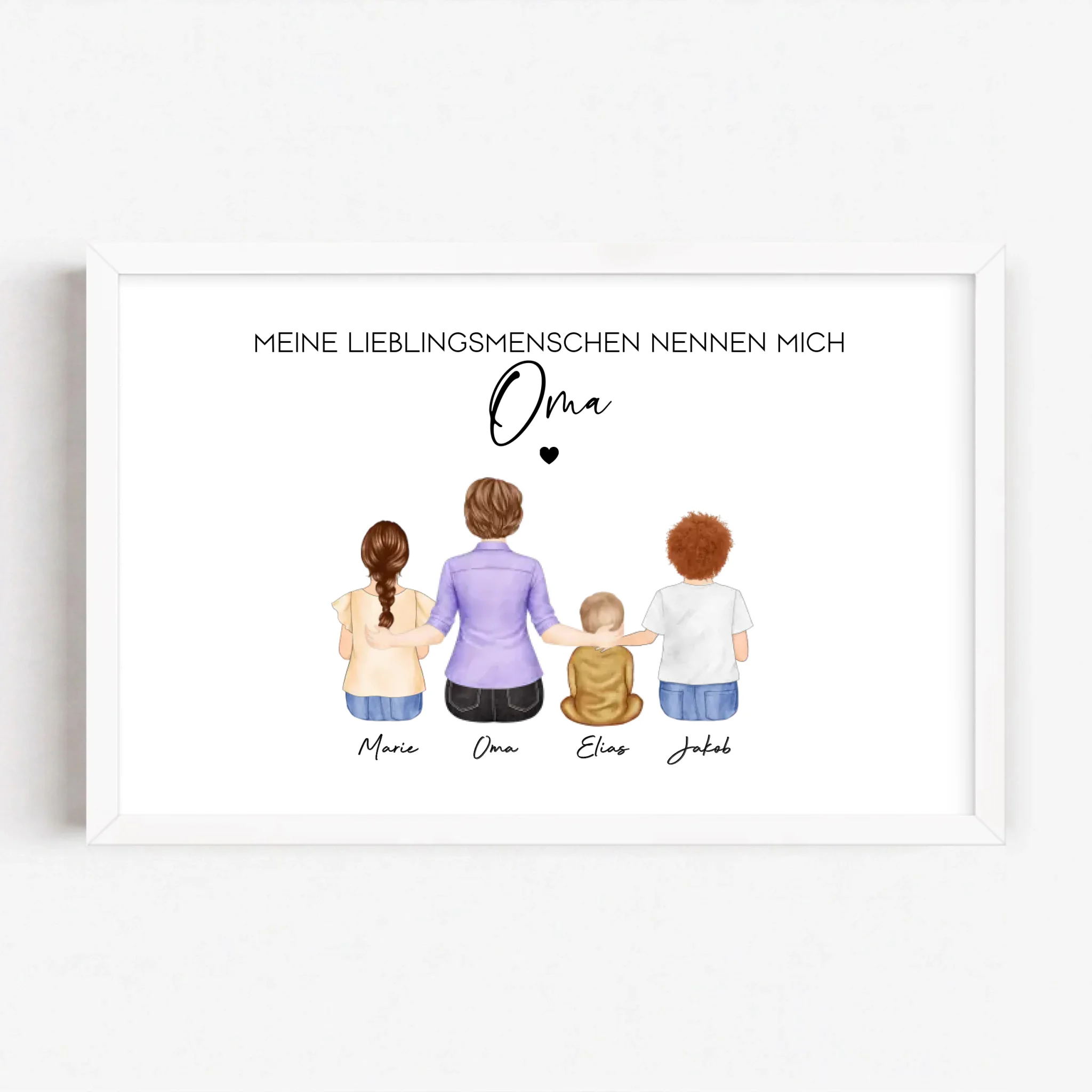 Live Mockup - Frame Poster - White - 30x20