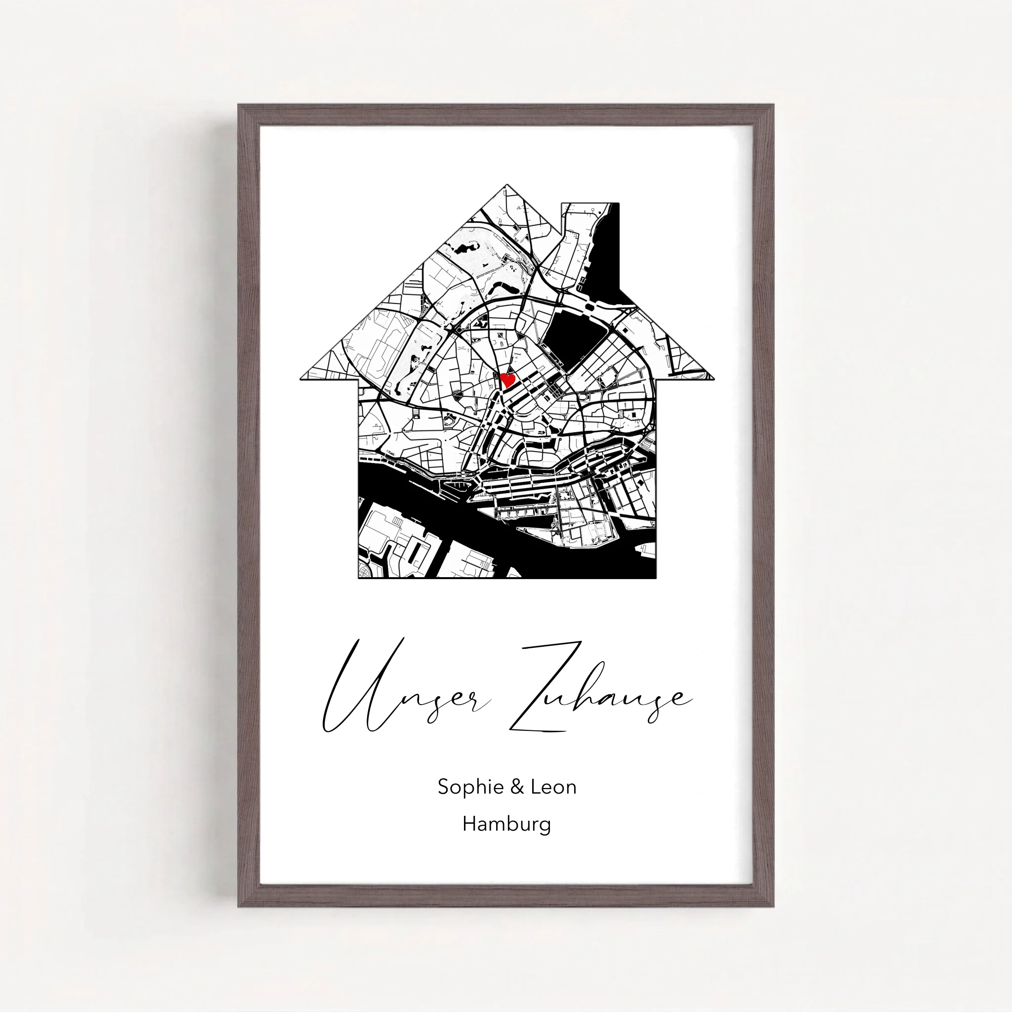 Live Mockup - Frame Poster - Wood - 40x60