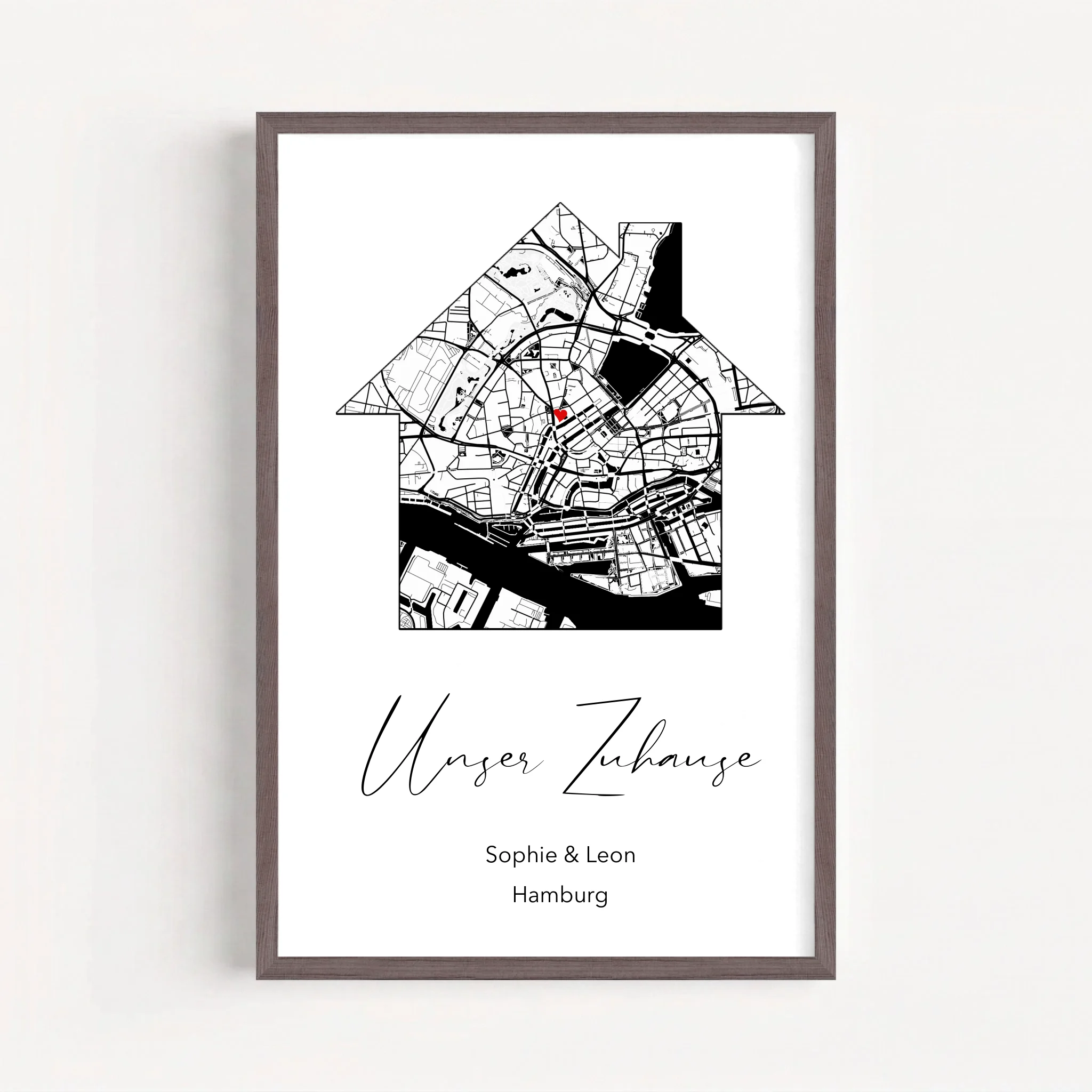 Live Mockup - Frame Poster - Wood - 50x75