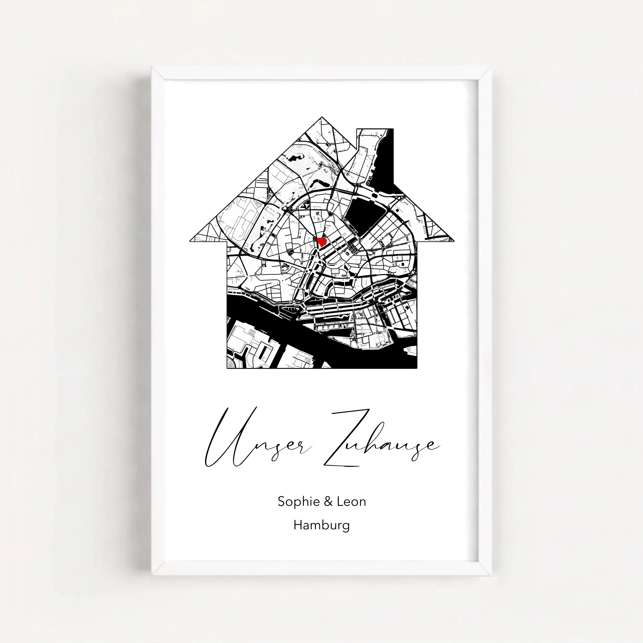 Live Mockup - Frame Poster - White - 40x60
