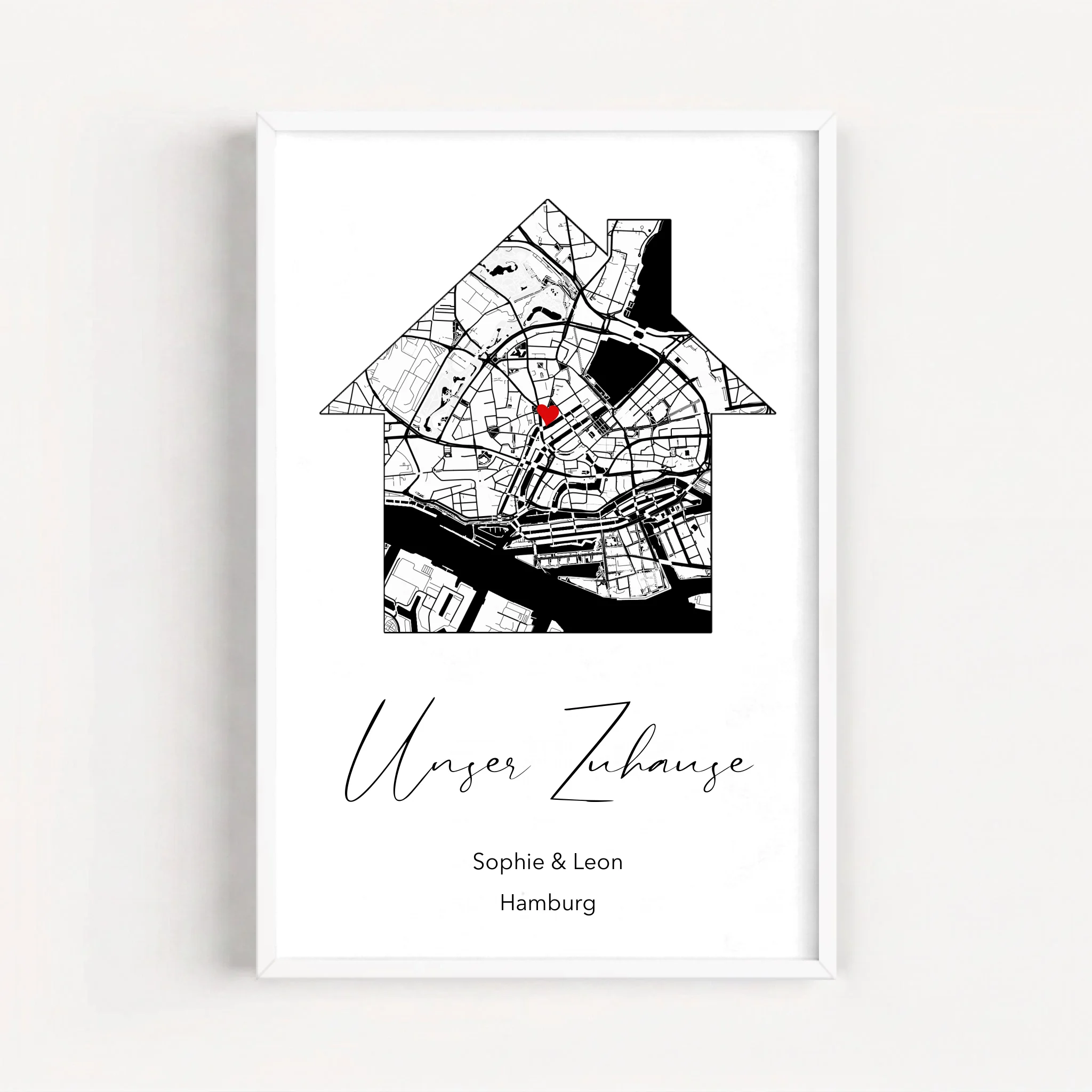 Live Mockup - Frame Poster - White - 60x90