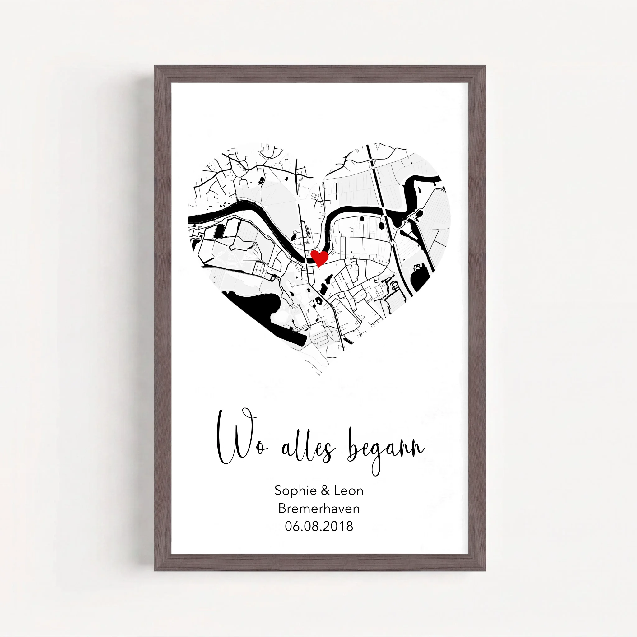 Live Mockup - Frame Poster - Wood - 20x30