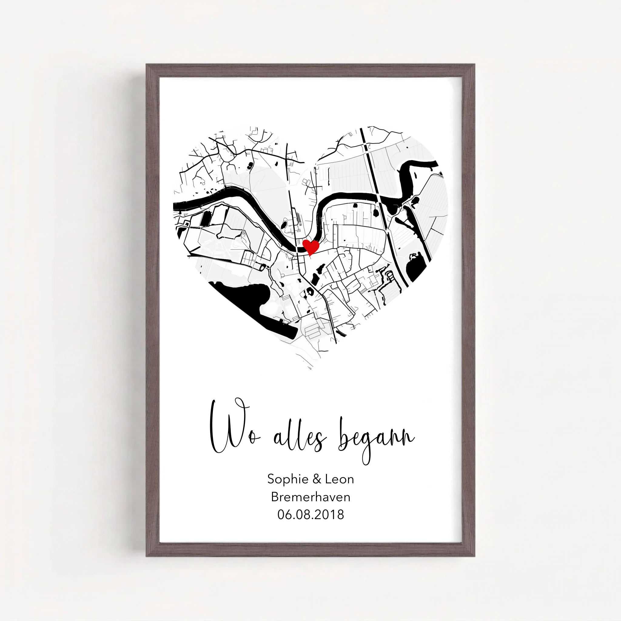 Live Mockup - Frame Poster - Wood - 40x60