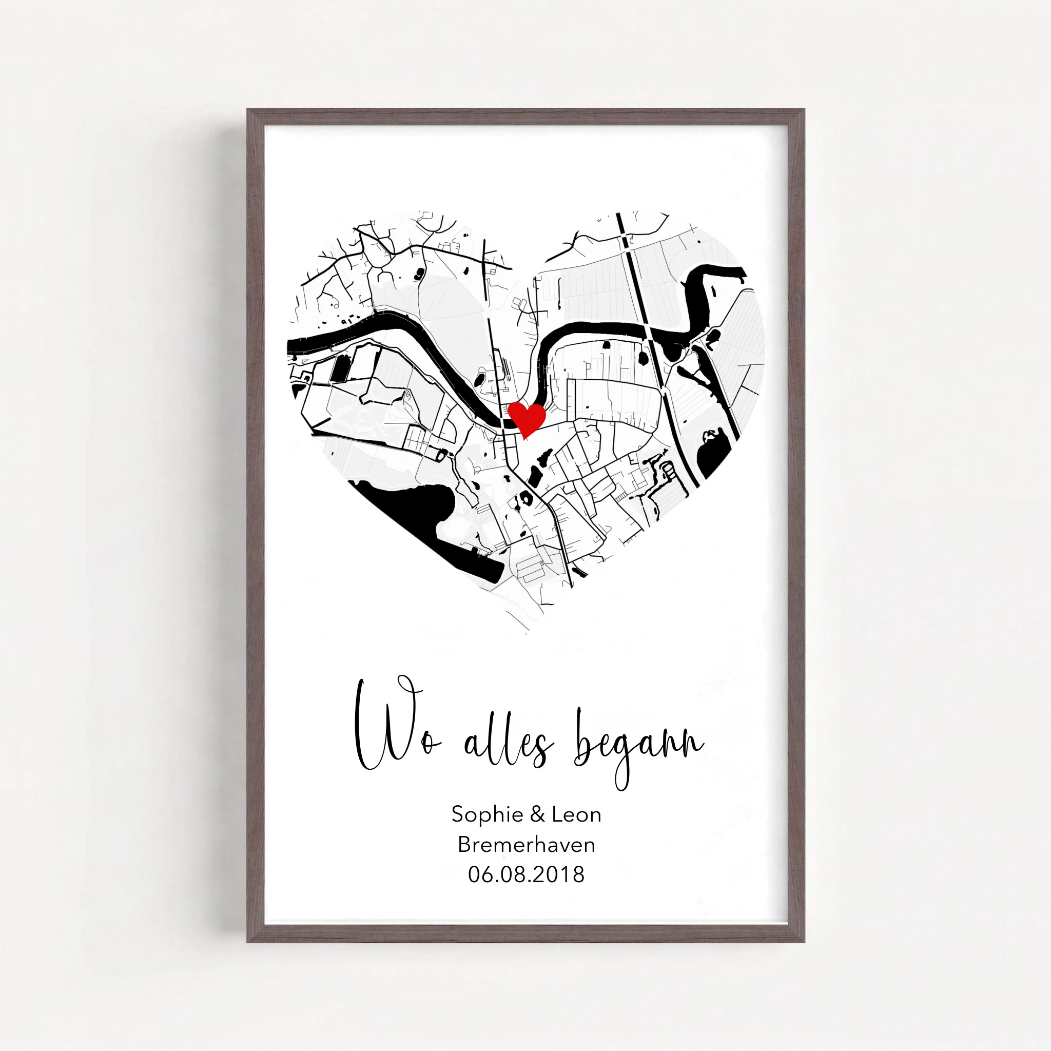 Live Mockup - Frame Poster - Wood - 60x90