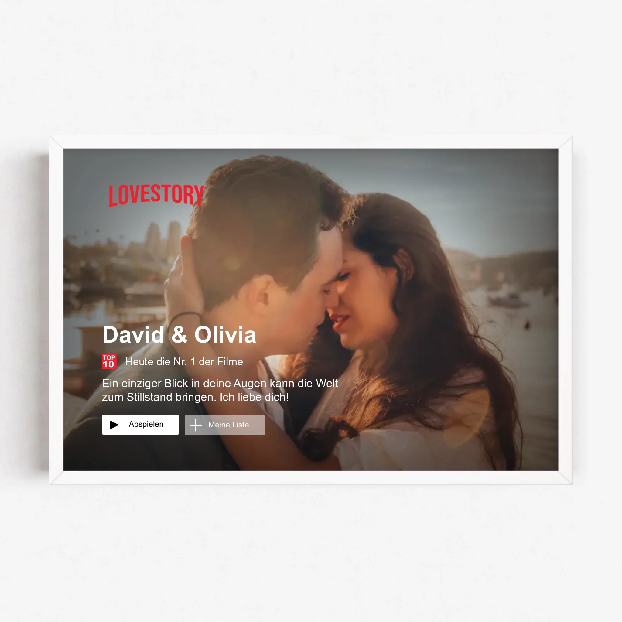 Live Mockup - Frame Poster - White - 60x40