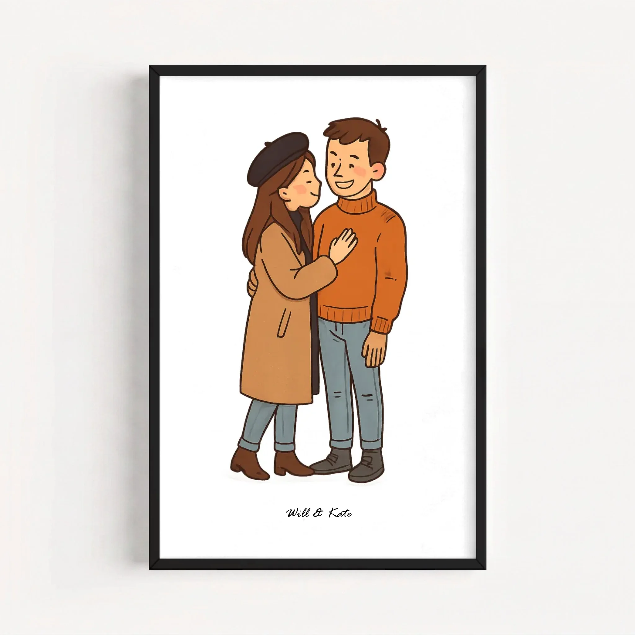 Live Mockup - Frame Poster - Black - 60x90