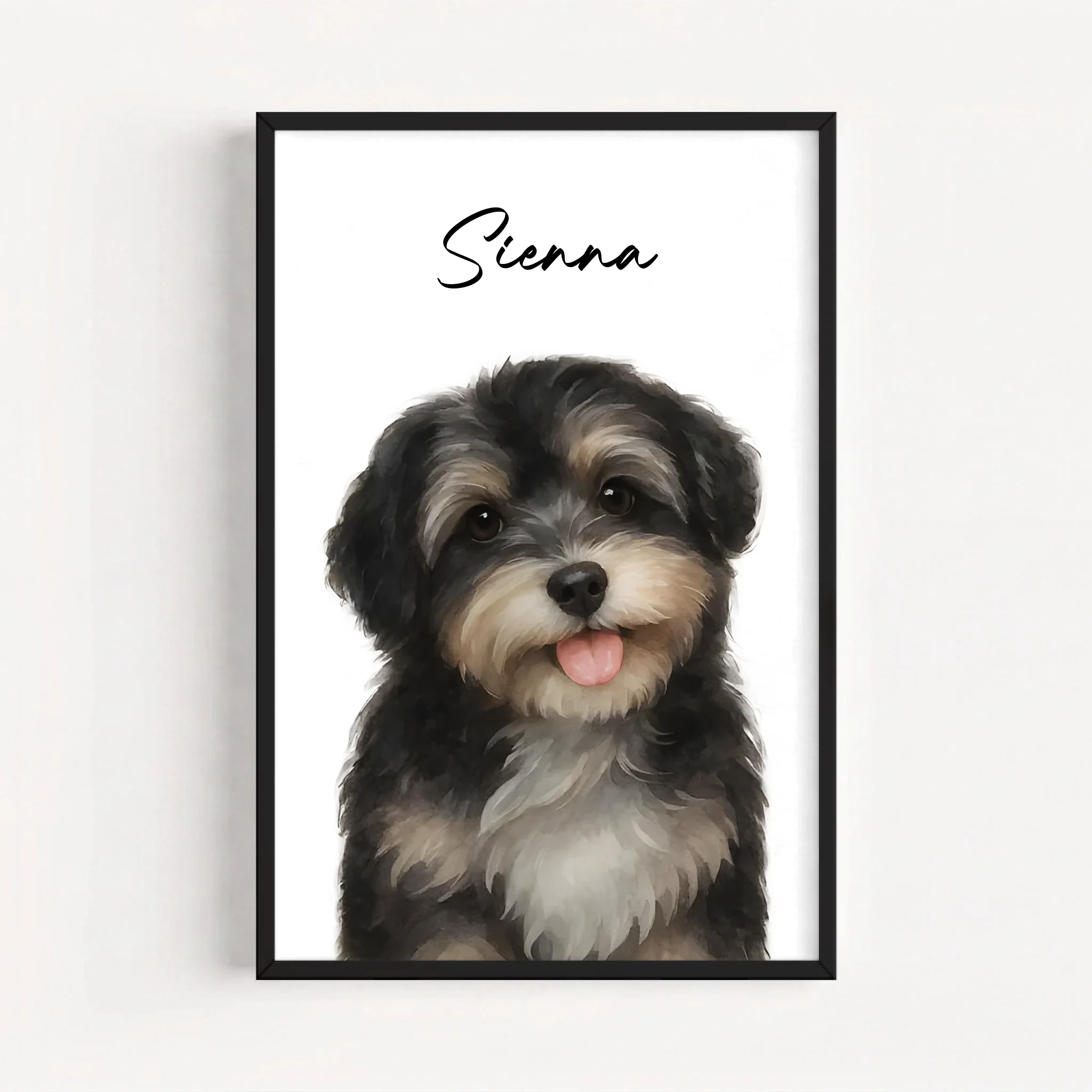 Live Mockup - Frame Poster - Black - 60x90