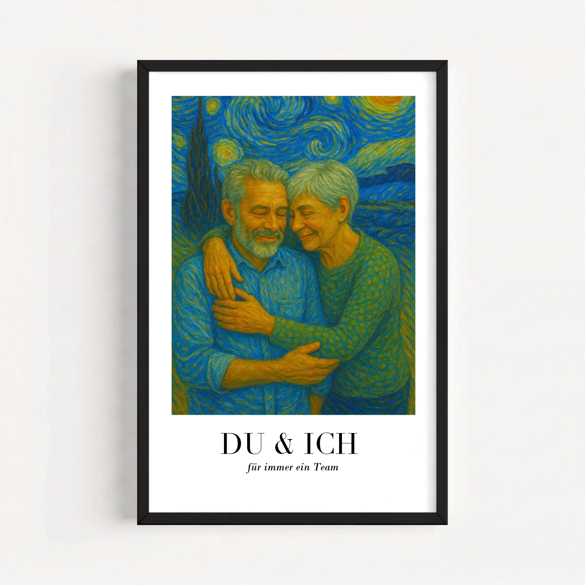 Live Mockup - Frame Poster - Black - 50x75