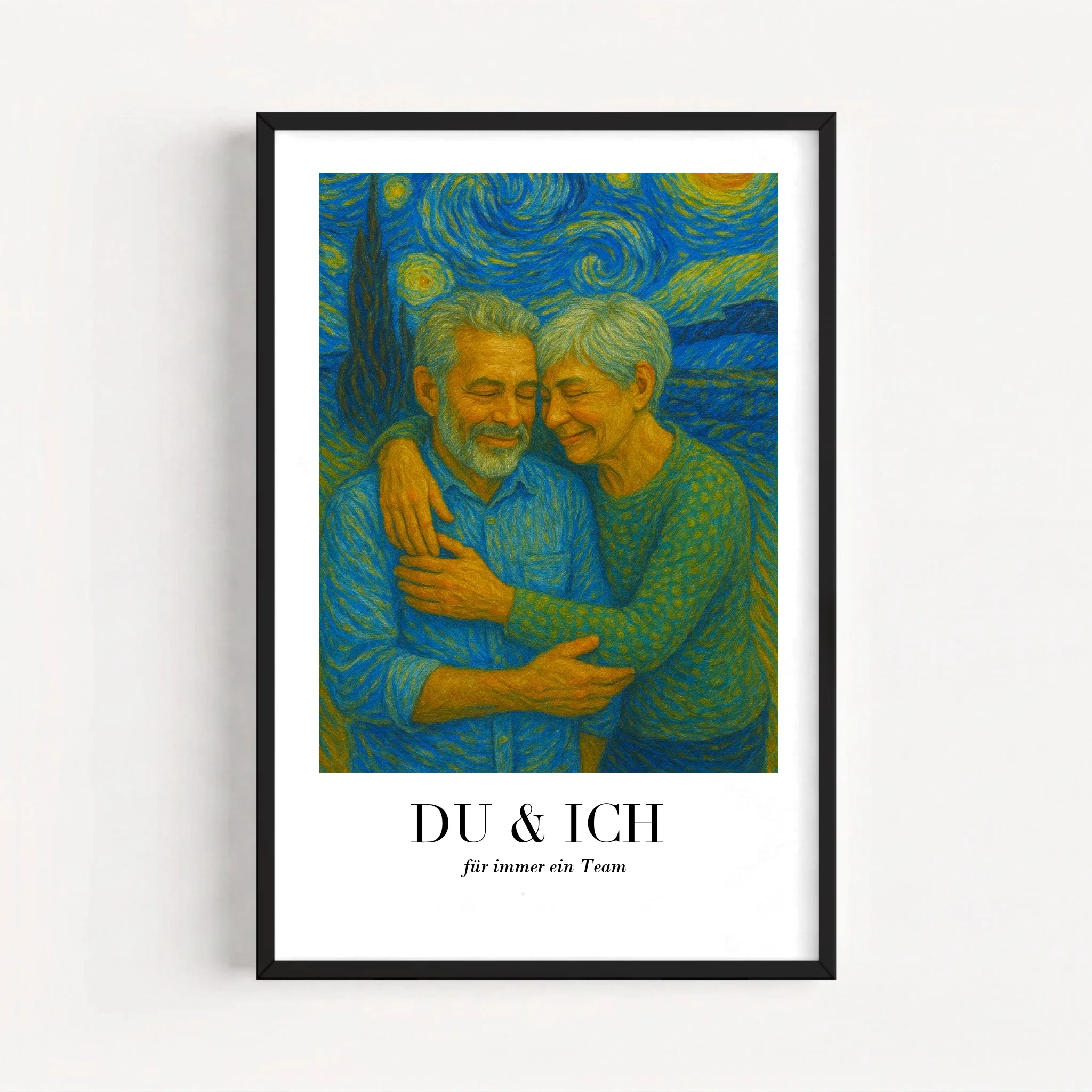 Live Mockup - Frame Poster - Black - 60x90