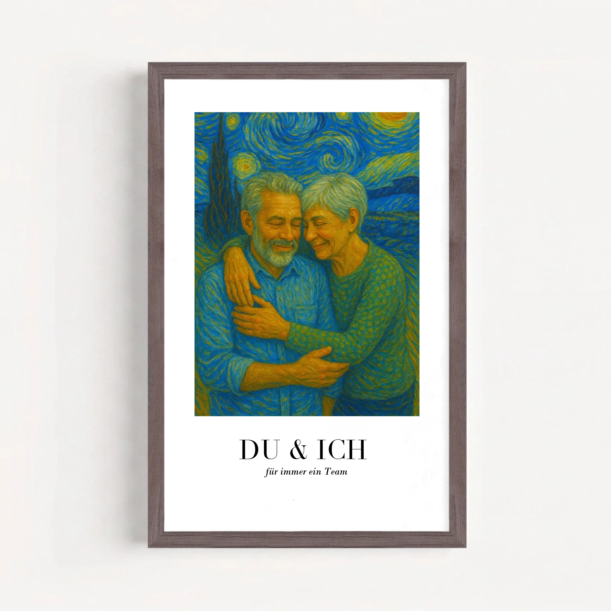 Live Mockup - Frame Poster - Wood - 20x30