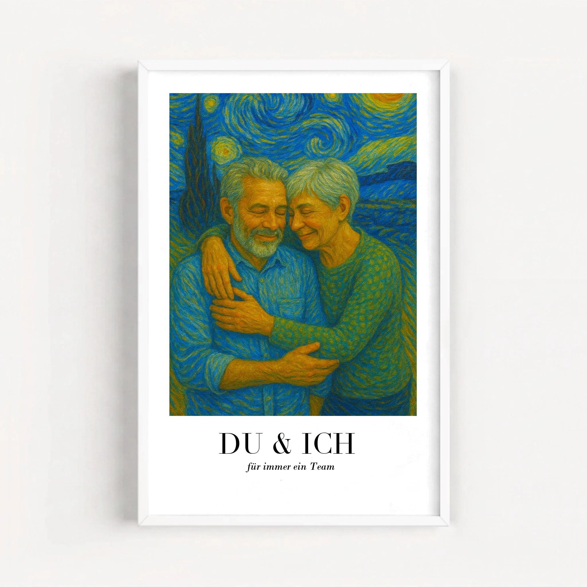 Live Mockup - Frame Poster - White - 60x90