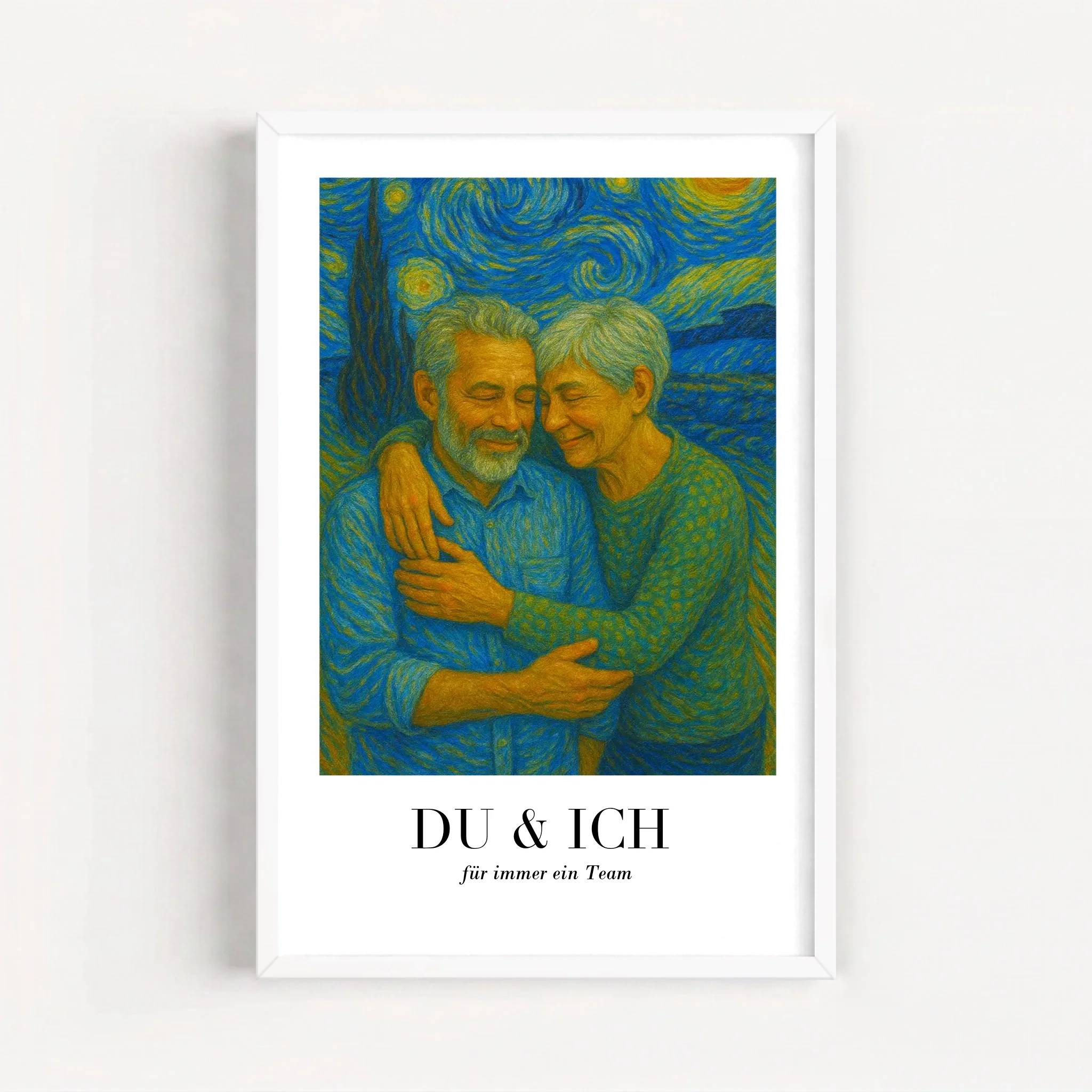Live Mockup - Frame Poster - White - 50x75