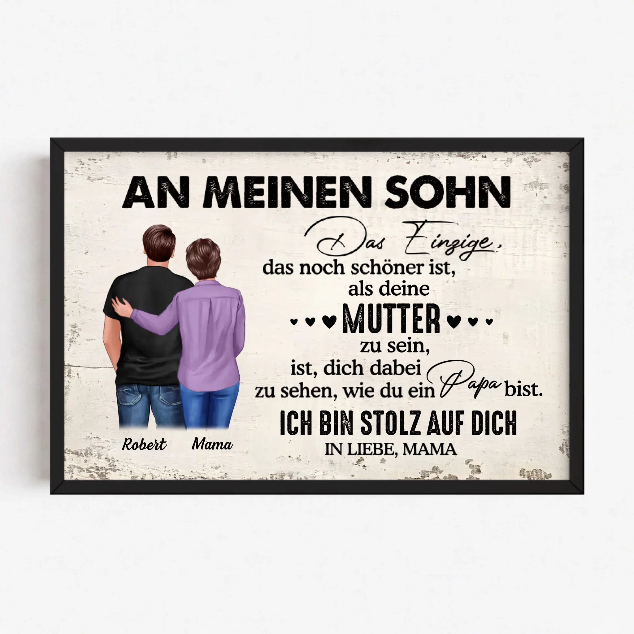 Live Mockup - Frame Poster - Black - 60x40