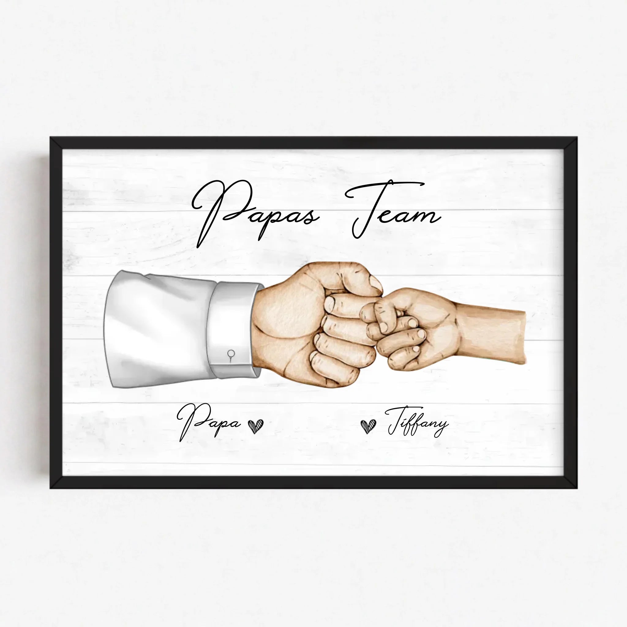 Live Mockup - Frame Poster - Black - 75x50