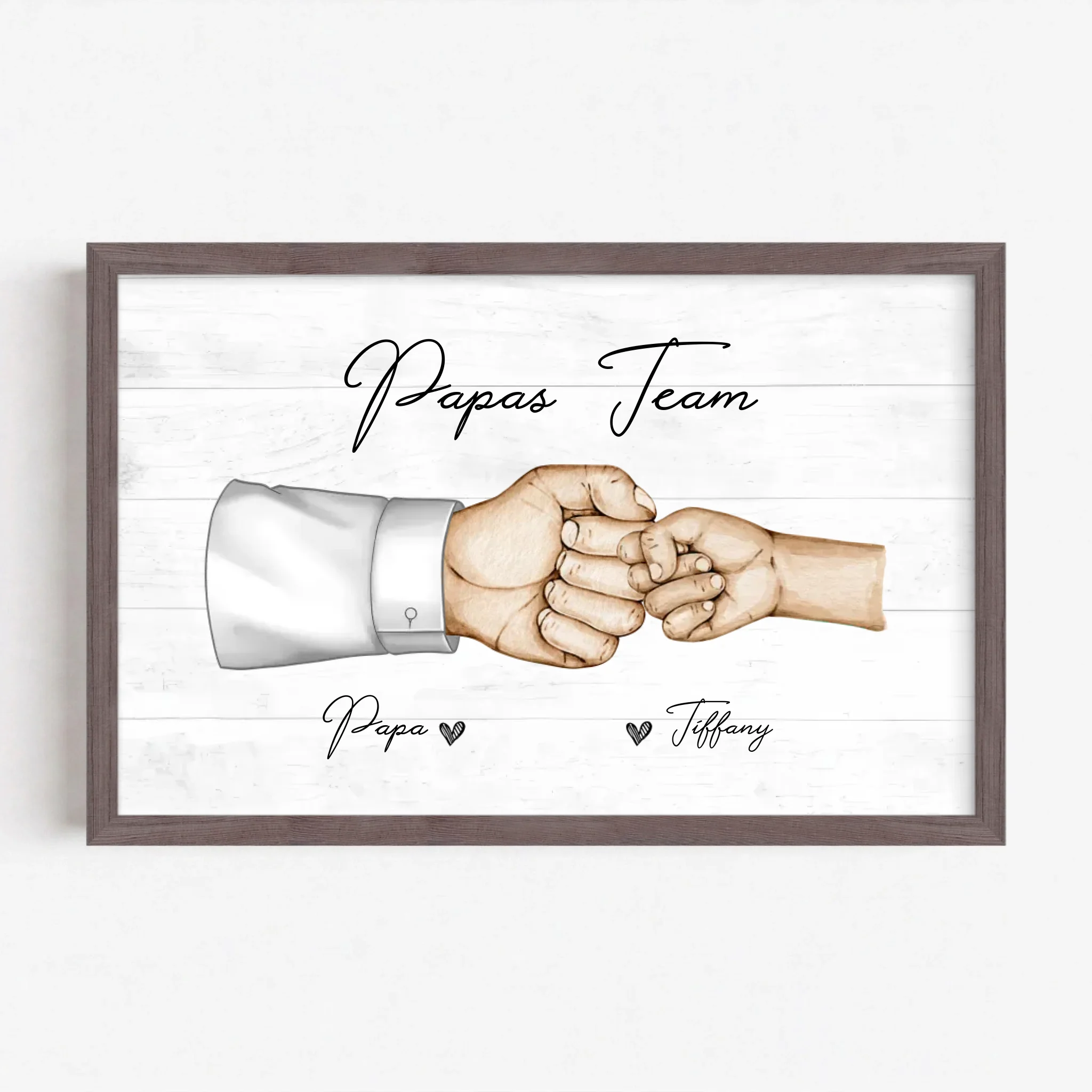 Live Mockup - Frame Poster - Wood - 30x20