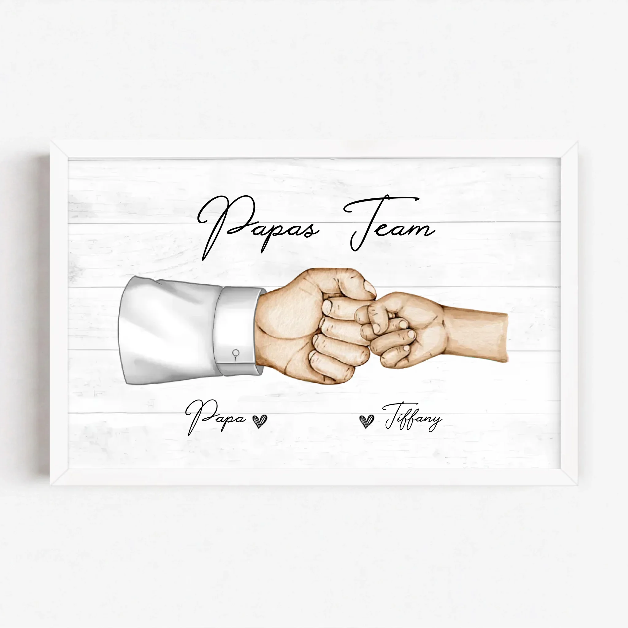 Live Mockup - Frame Poster - White - 30x20