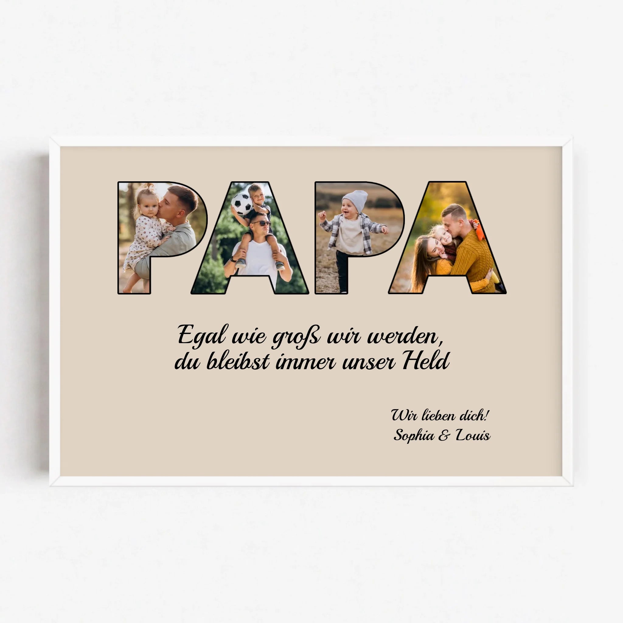 Live Mockup - Frame Poster - White - 90x60