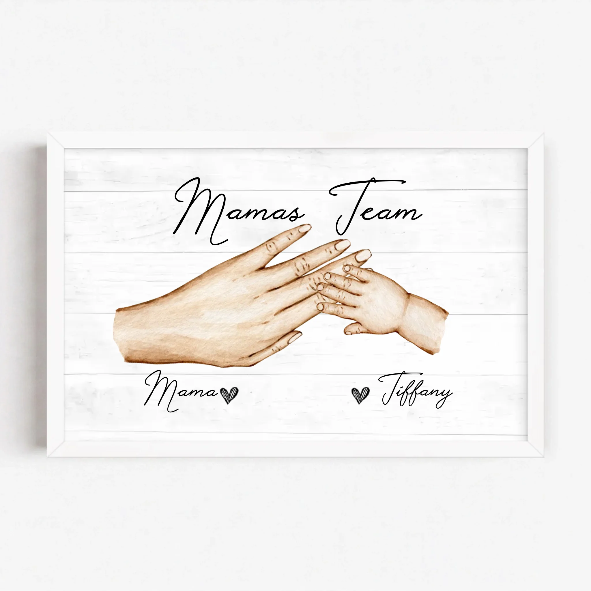 Live Mockup - Frame Poster - White - 30x20