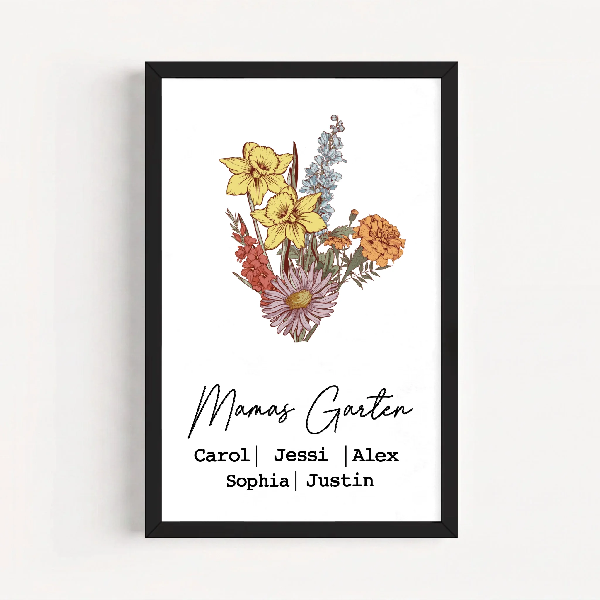 Live Mockup - Frame Poster - Black - 20x30