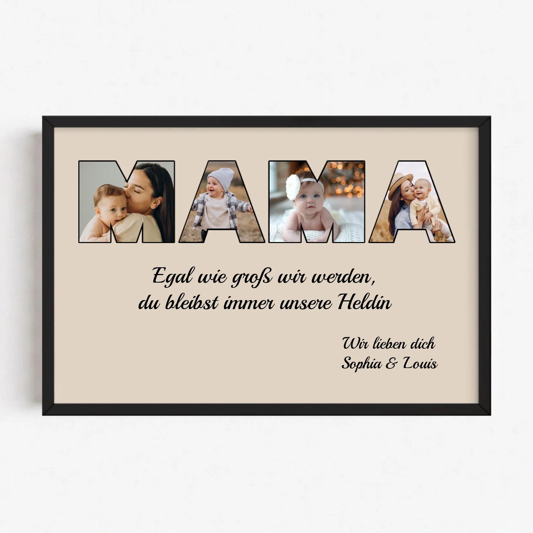 Live Mockup - Frame Poster - Black - 60x40