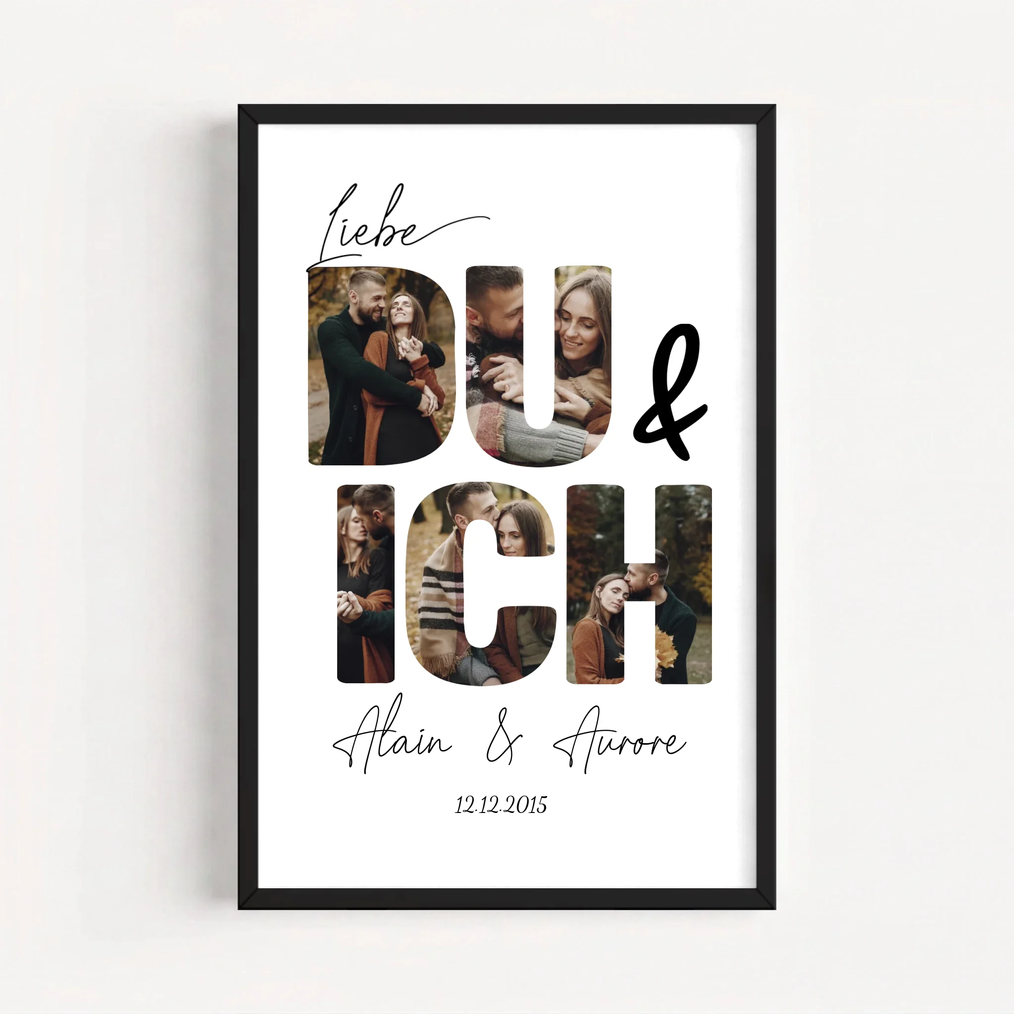 Live Mockup - Frame Poster - Black - 50x75
