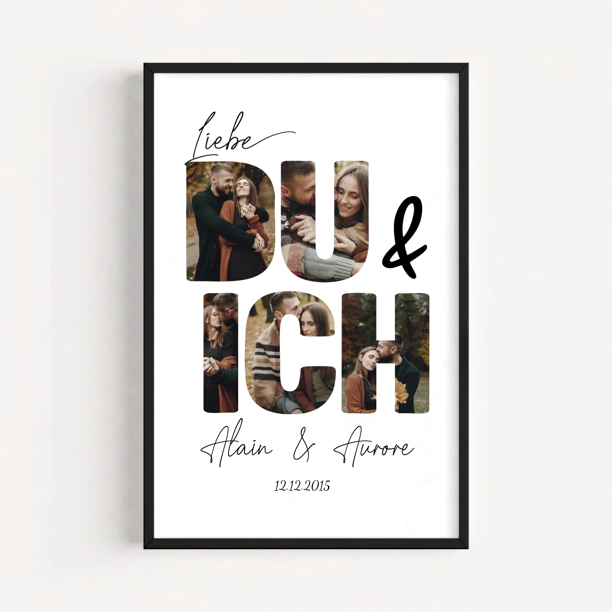 Live Mockup - Frame Poster - Black - 60x90