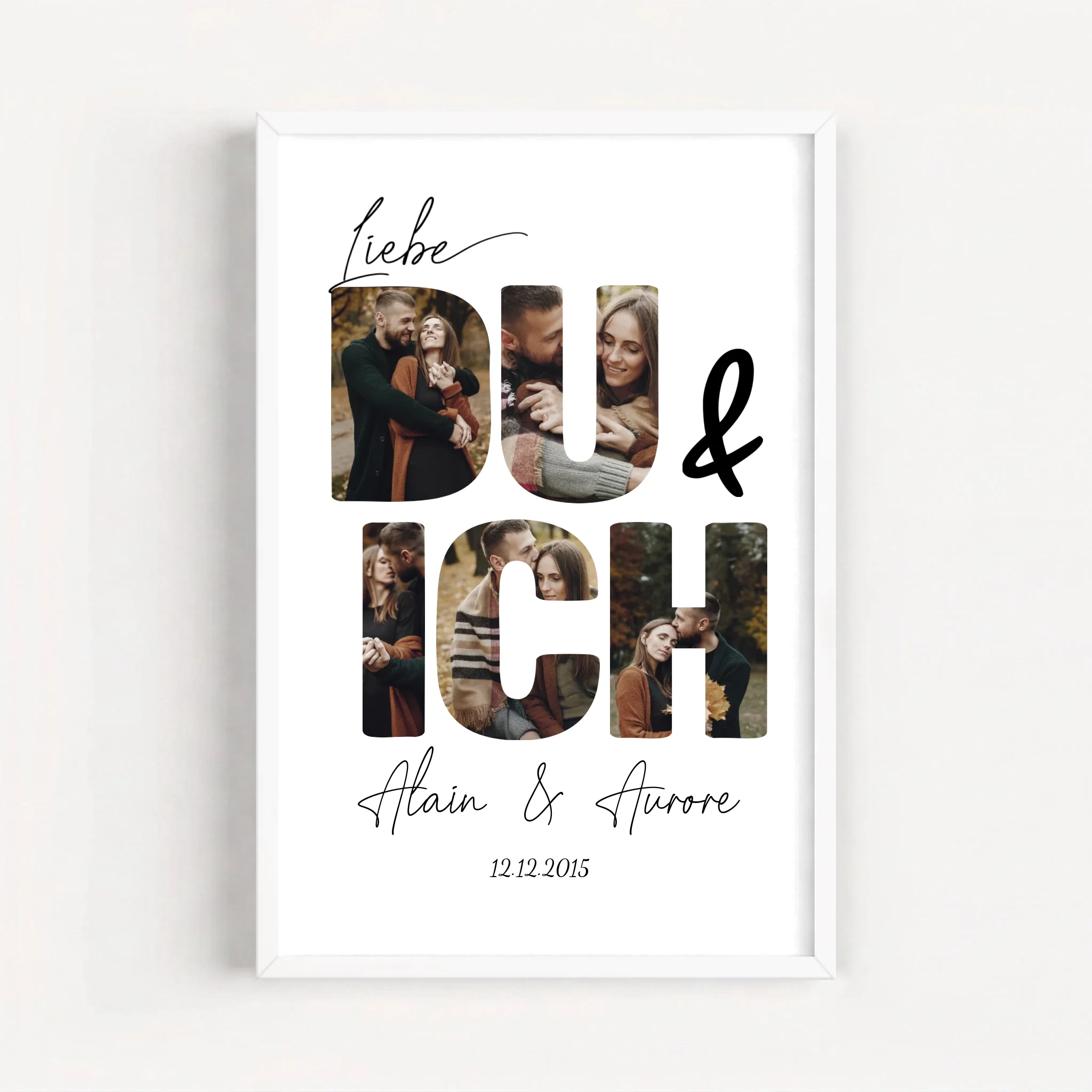 Live Mockup - Frame Poster - White - 50x75
