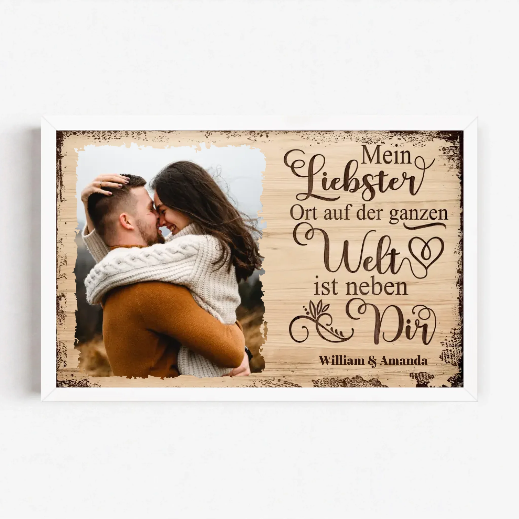 Live Mockup - Frame Poster - White - 30x20