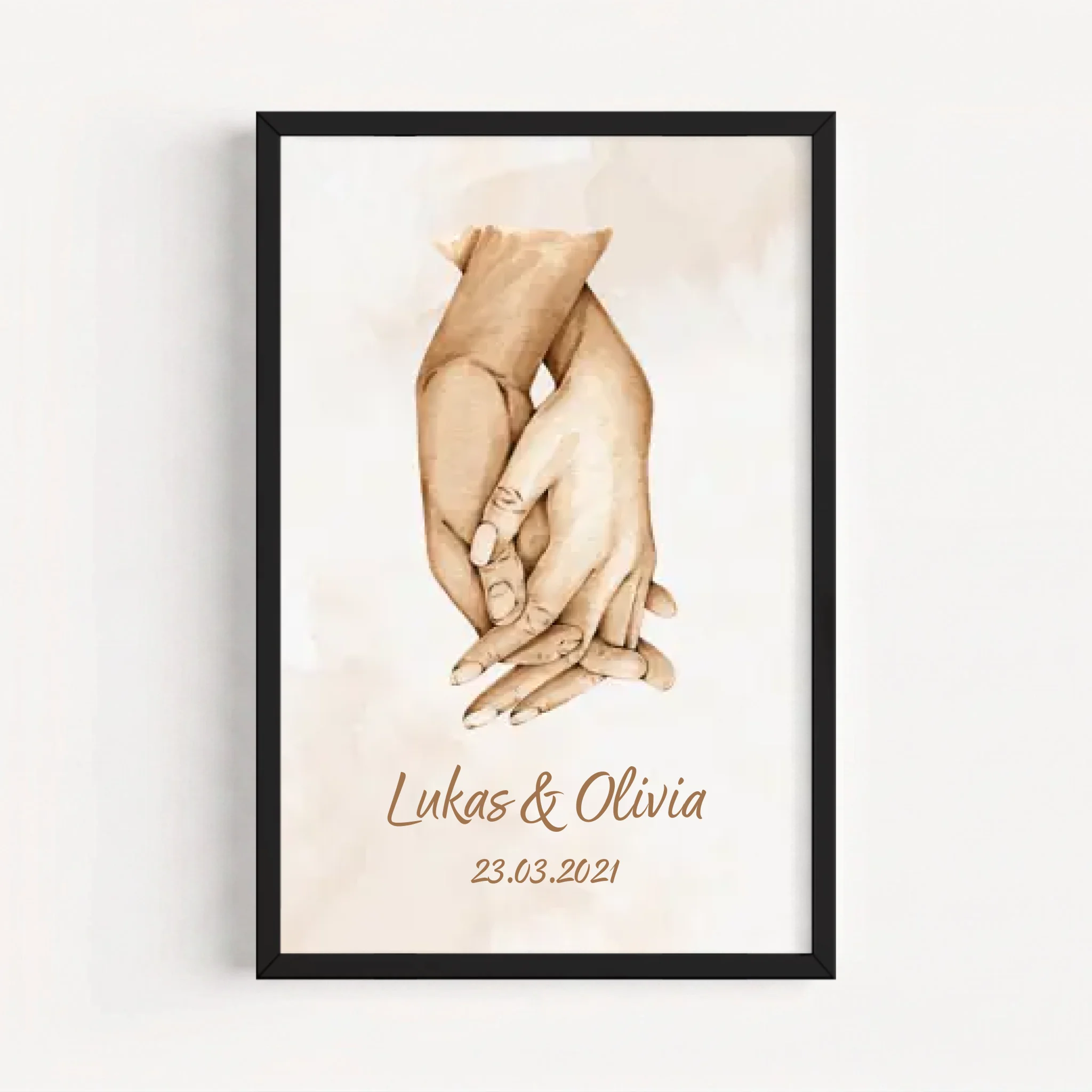 Live Mockup - Frame Poster - Black - 40x60