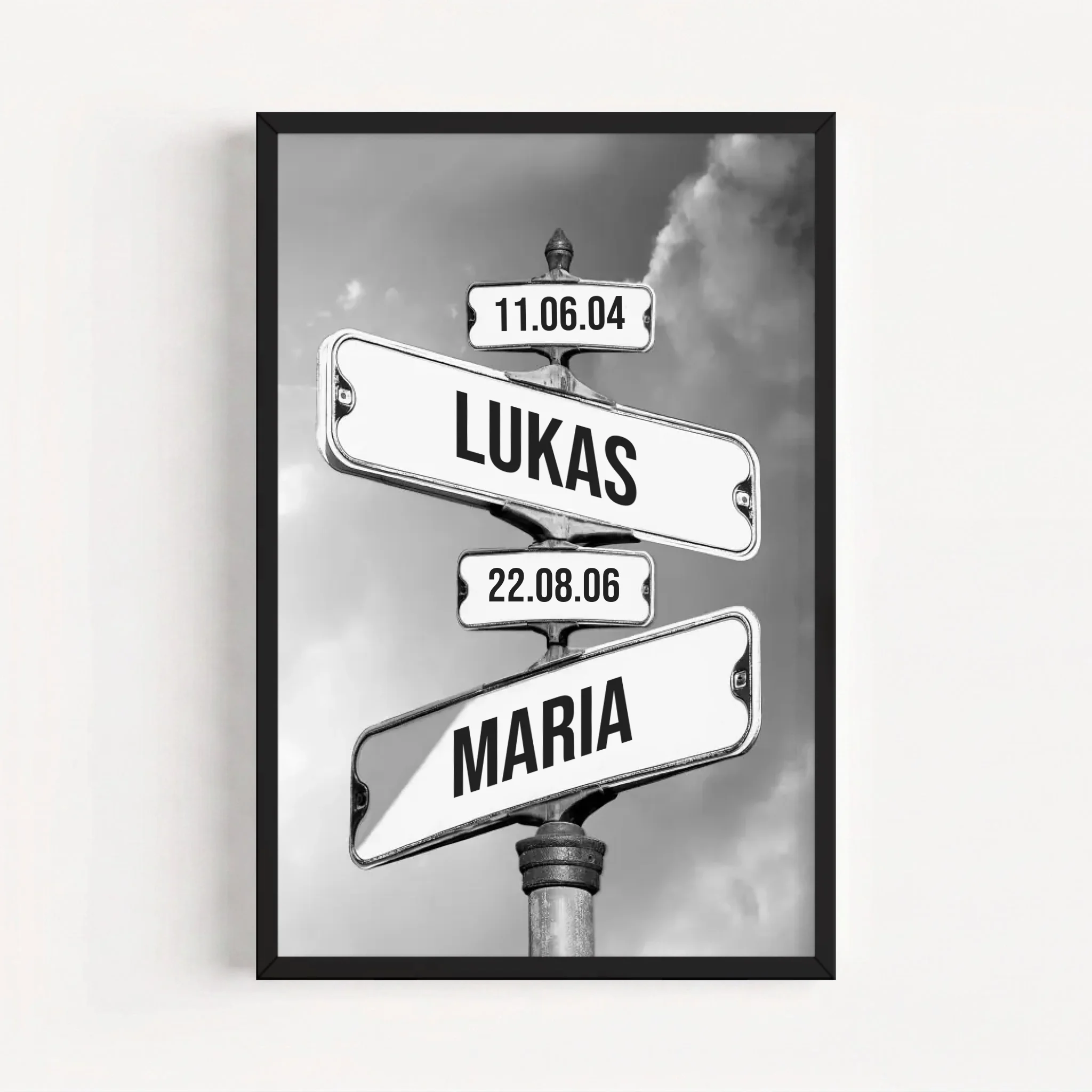 Live Mockup - Frame Poster - Black - 50x75