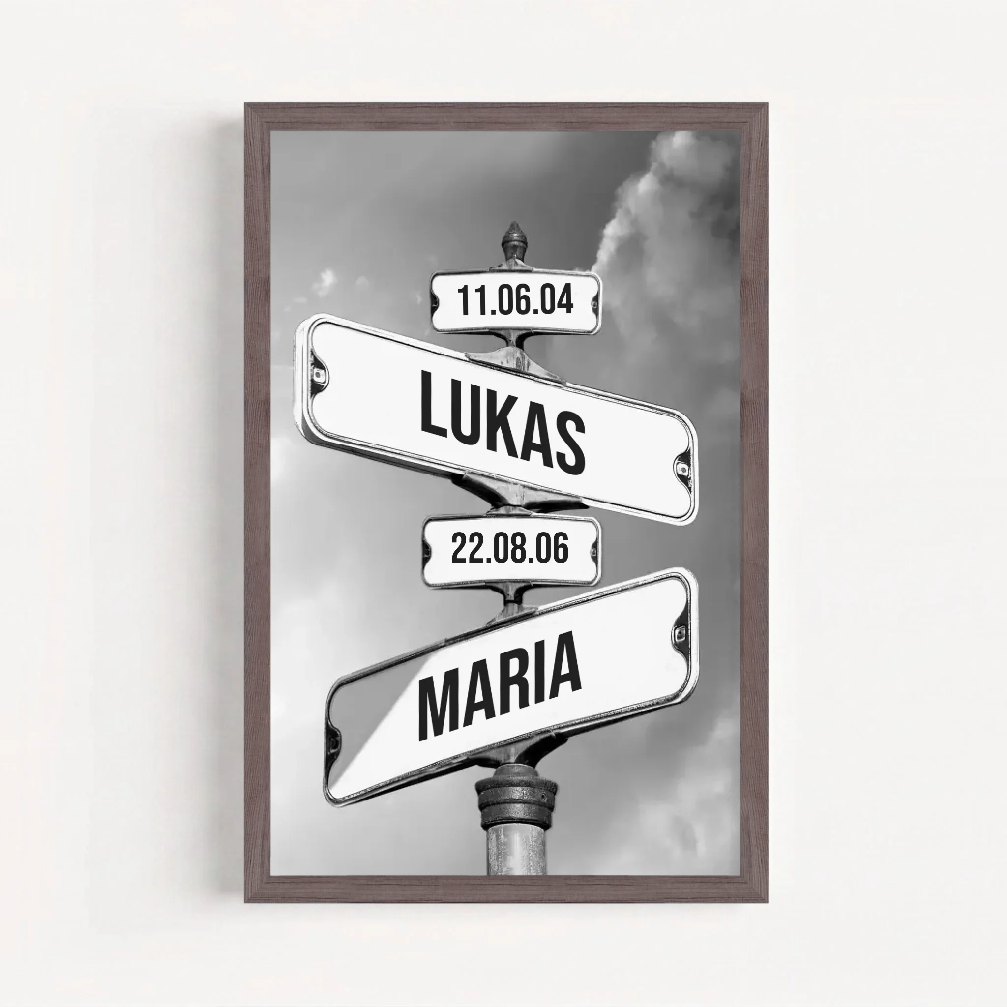 Live Mockup - Frame Poster - Wood - 20x30