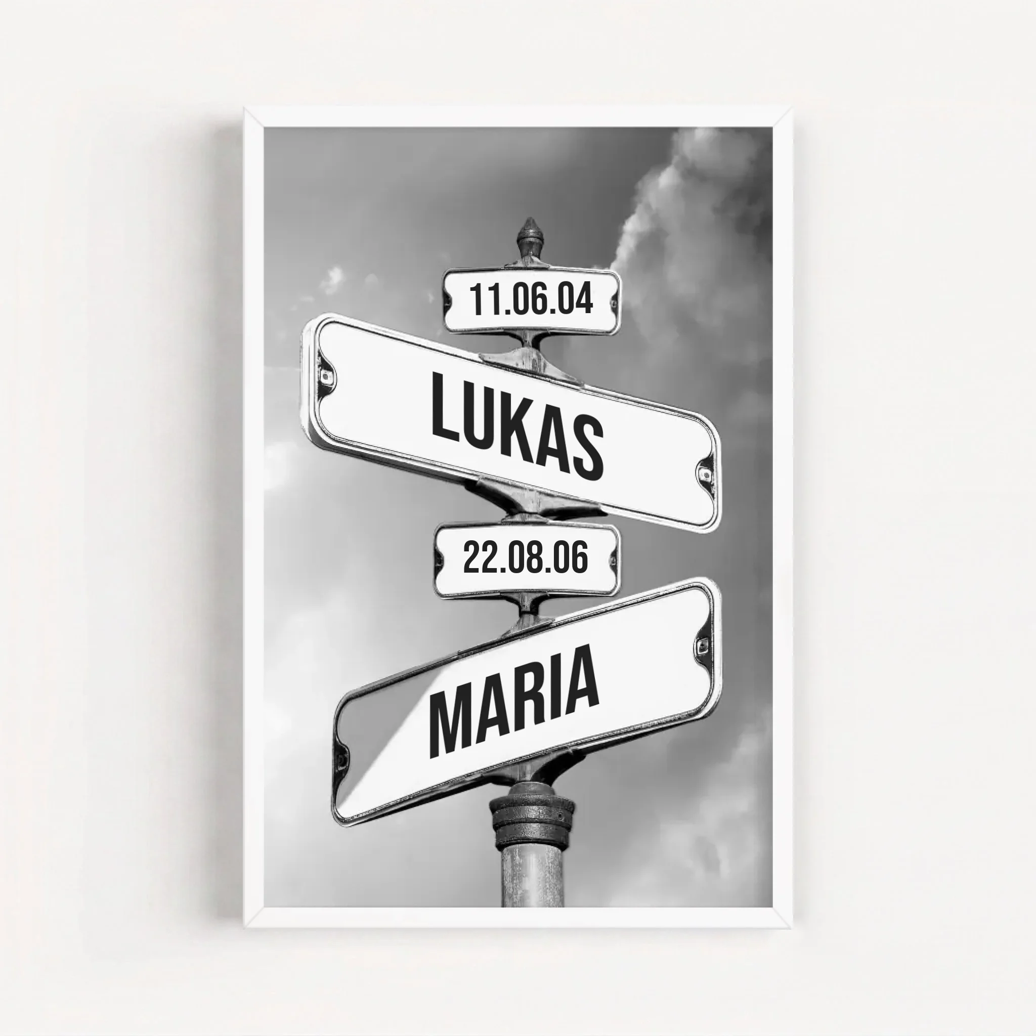 Live Mockup - Frame Poster - White - 50x75