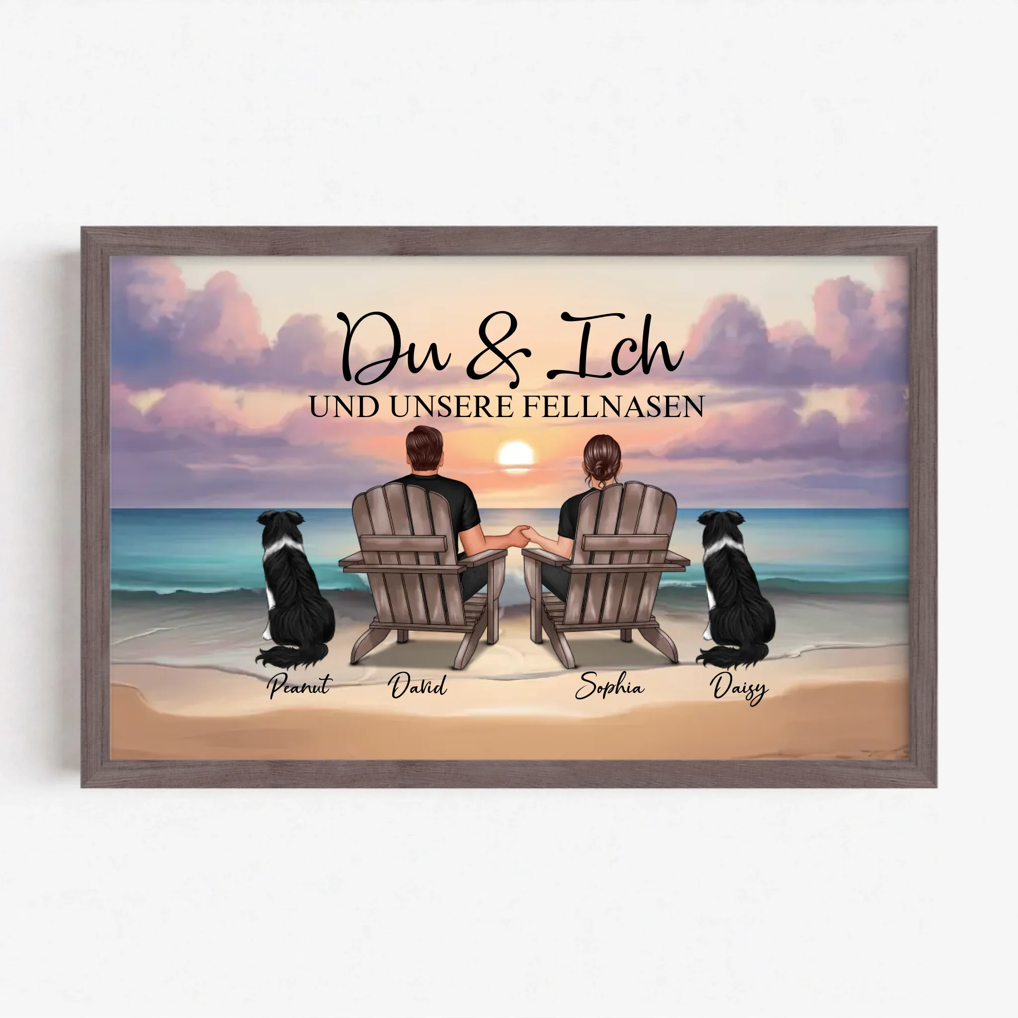 Live Mockup - Frame Poster - Wood - 30x20